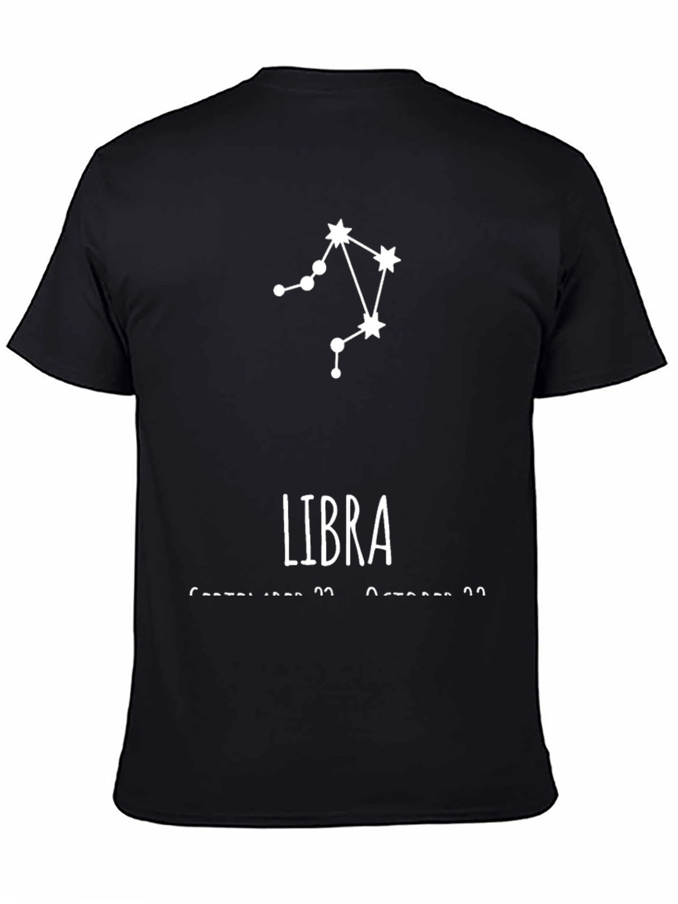 Libra Zodiac Constellation Graphic Tee
