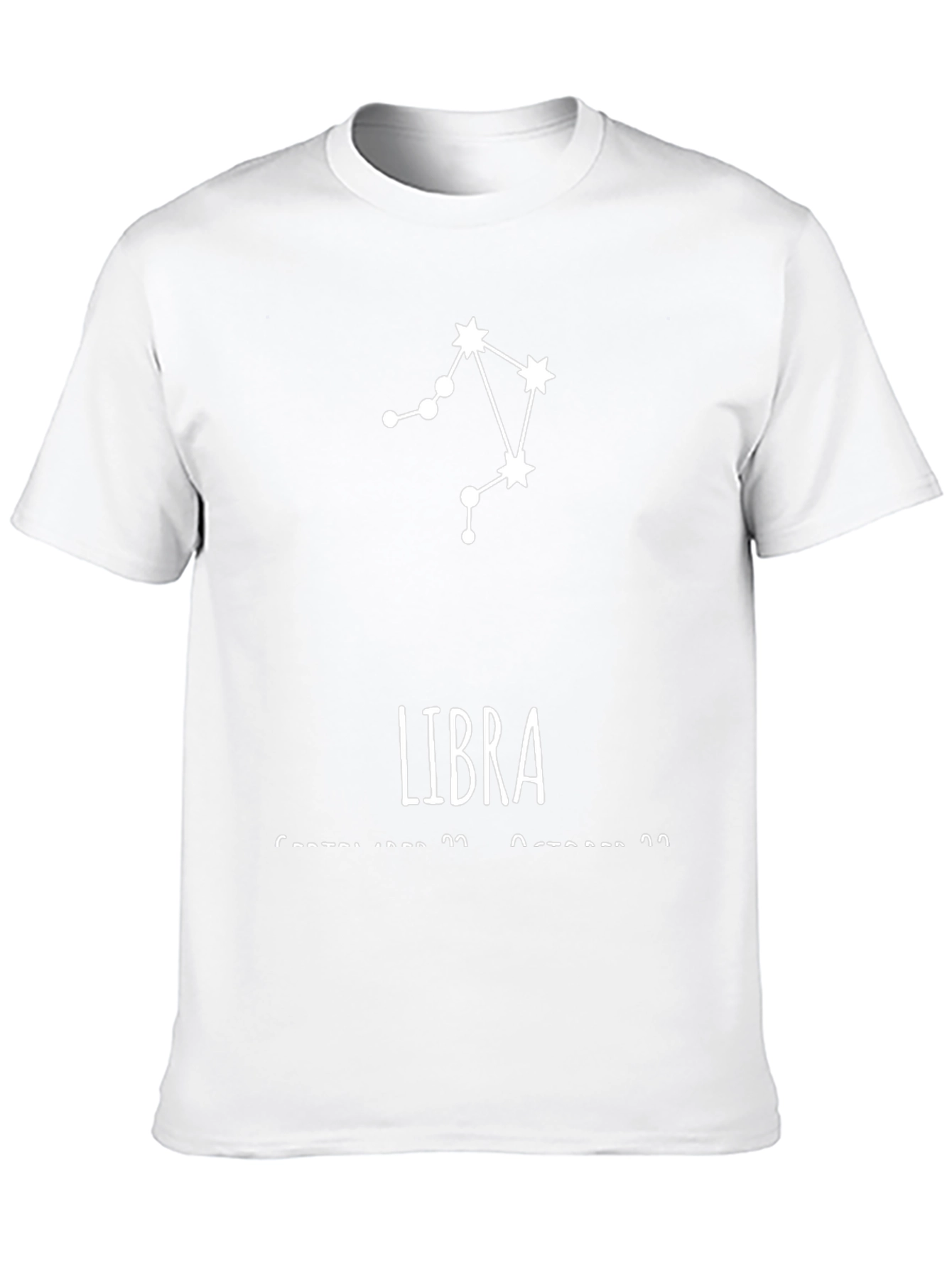 Libra Zodiac Constellation Graphic Tee