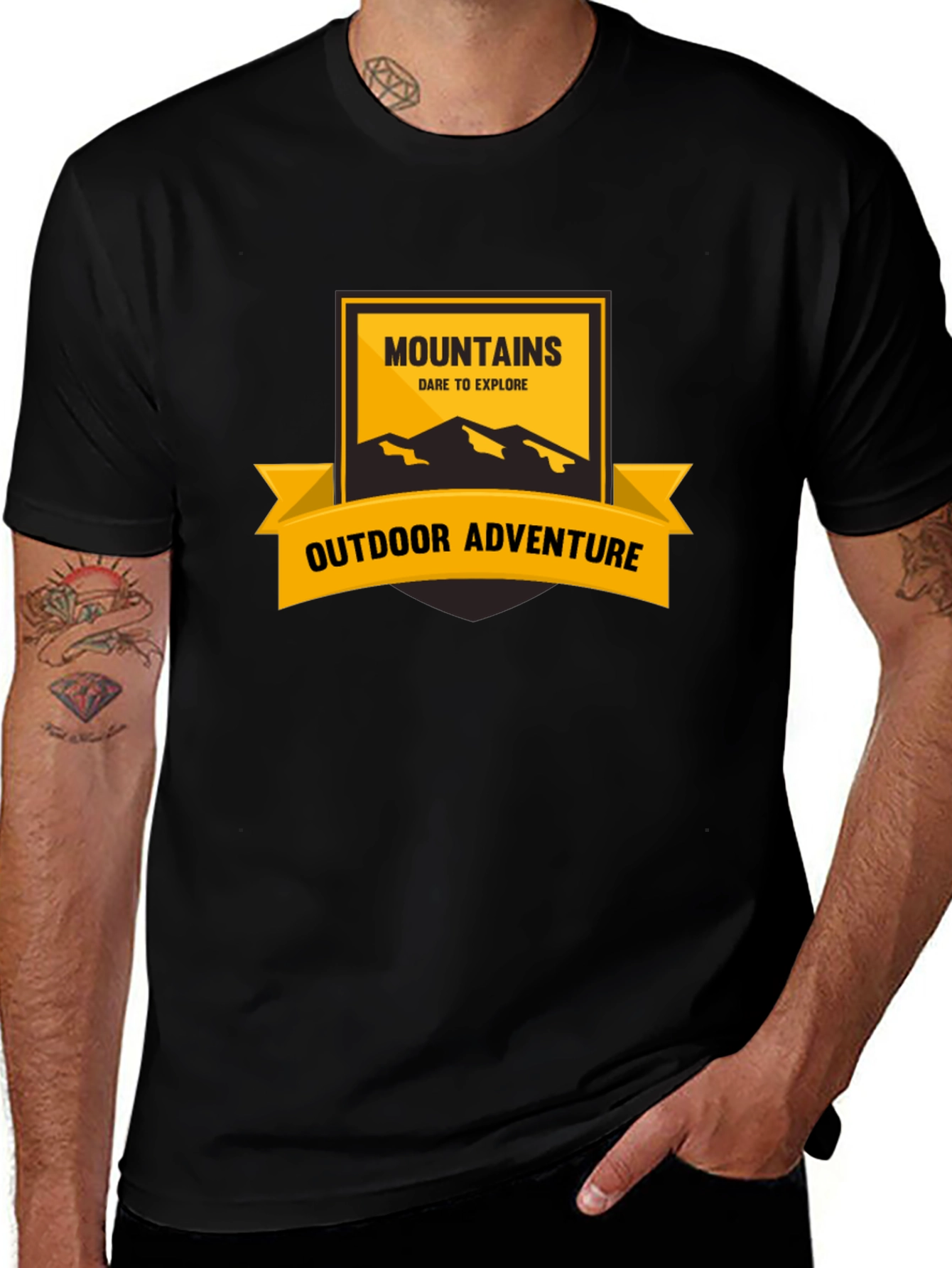 Outdoor Adventure Tee - Mountain Explorer T-Shirt