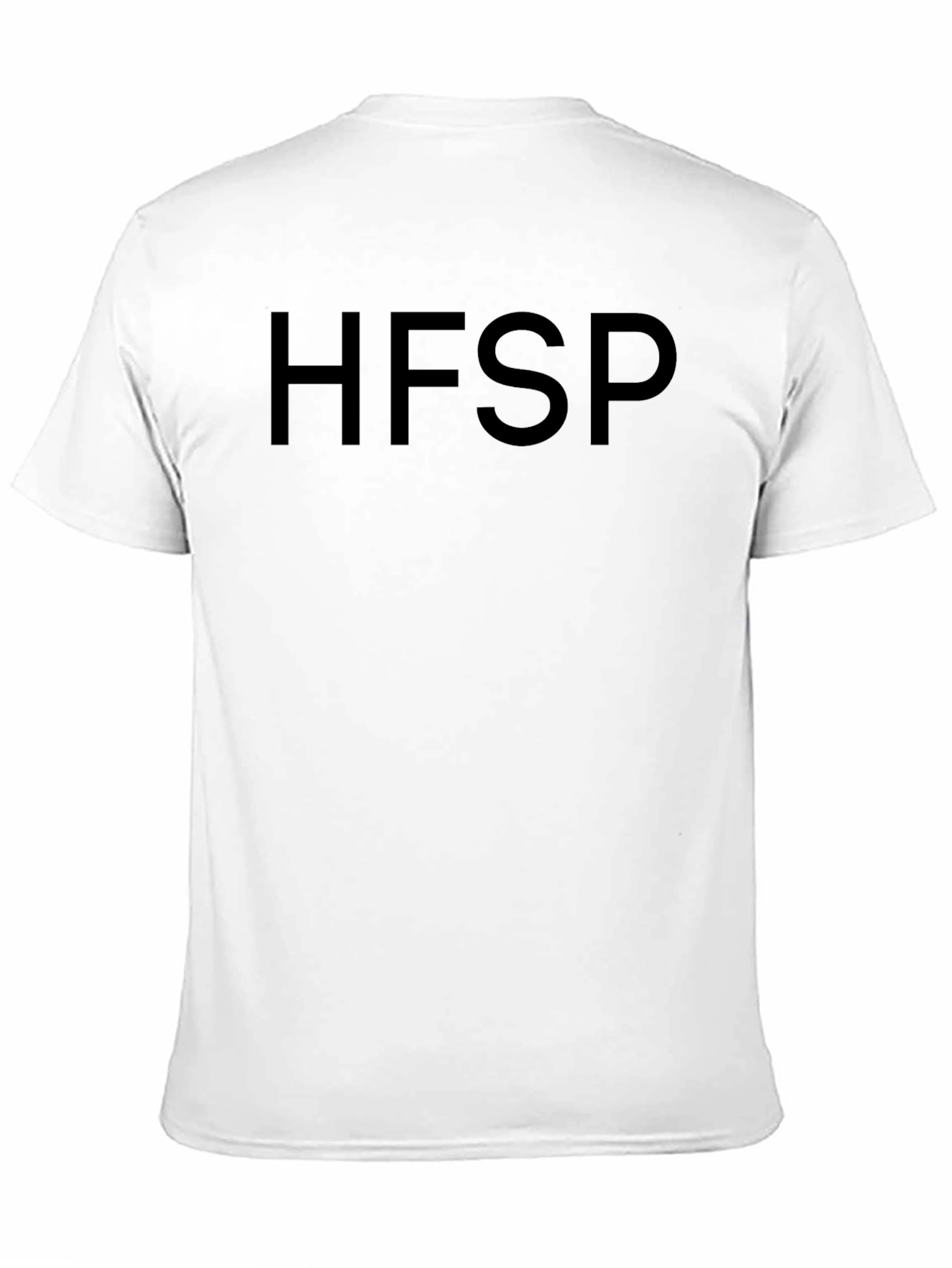 HFSP Bold Black T-Shirt - Casual Style
