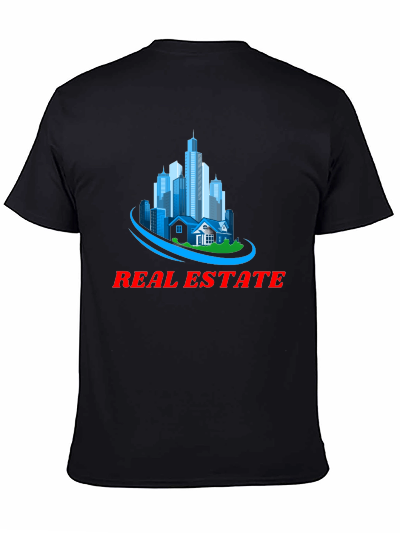 Real Estate Graphic T-Shirt - City & Home Design