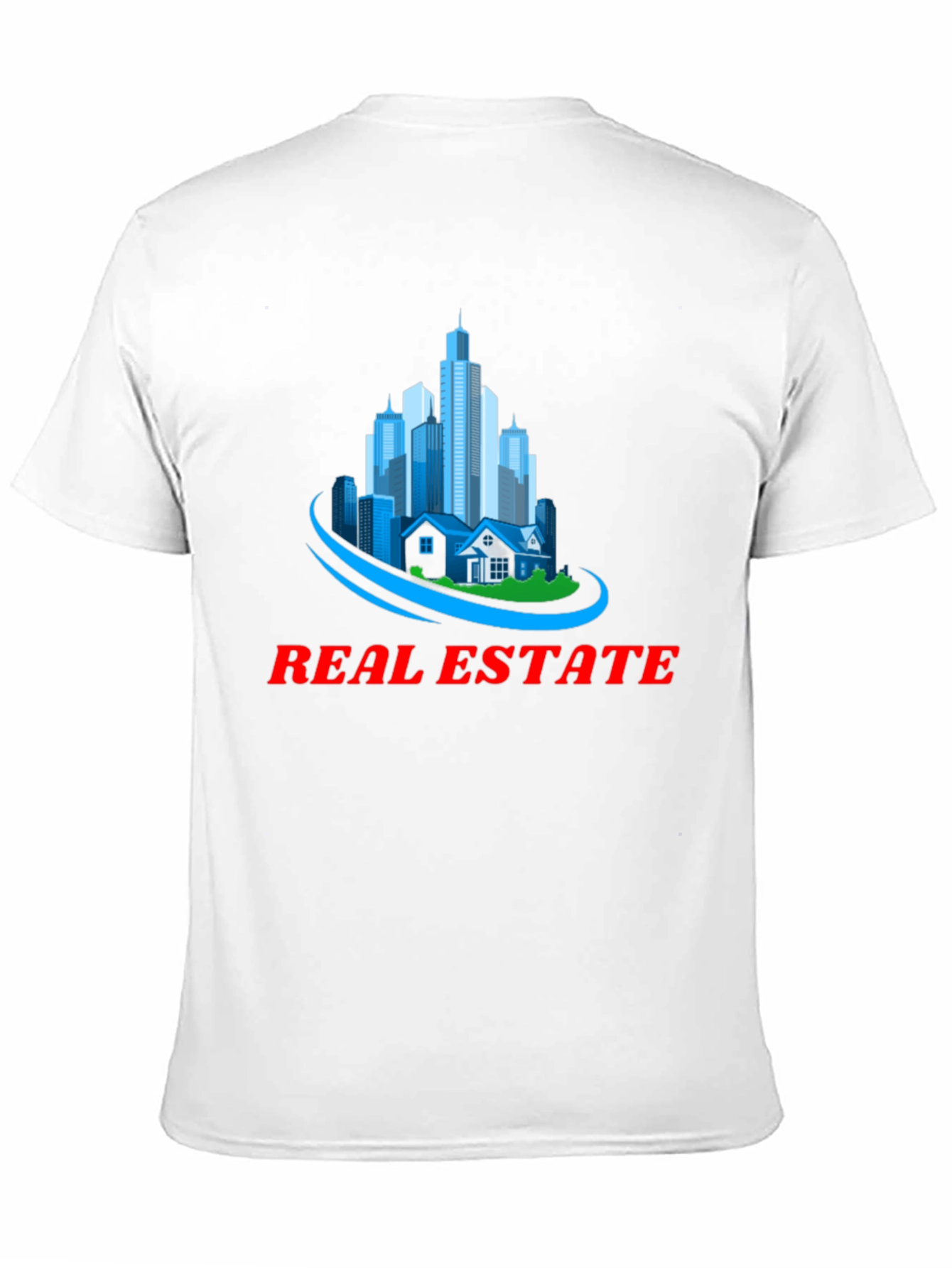 Real Estate Graphic T-Shirt - City & Home Design