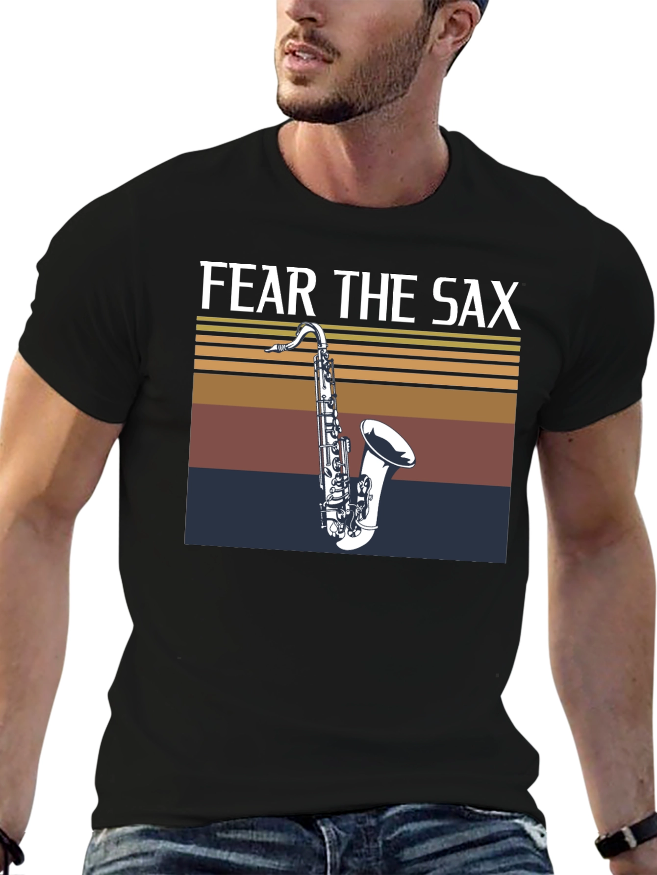 Fear the Sax T-Shirt - Musician Tee