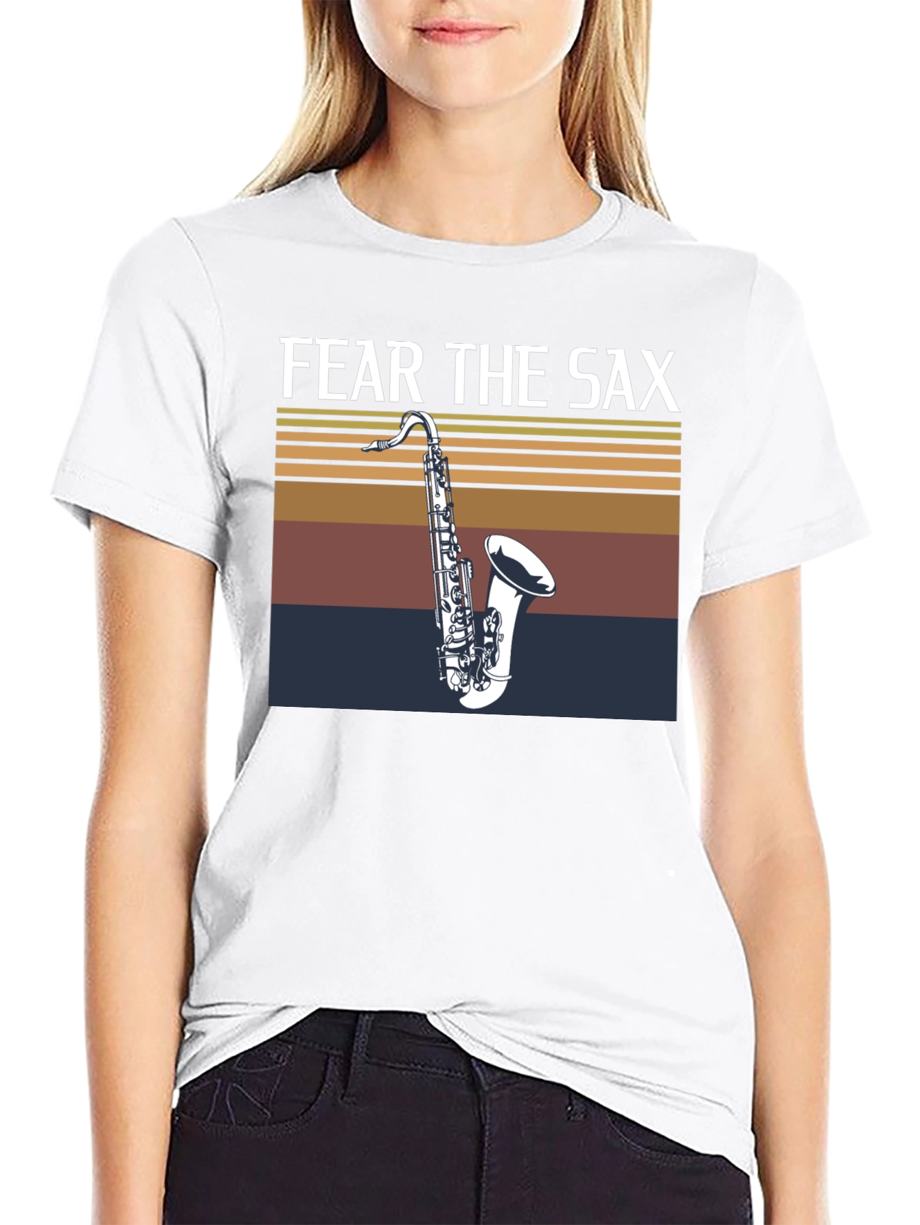 Fear the Sax T-Shirt - Musician Tee