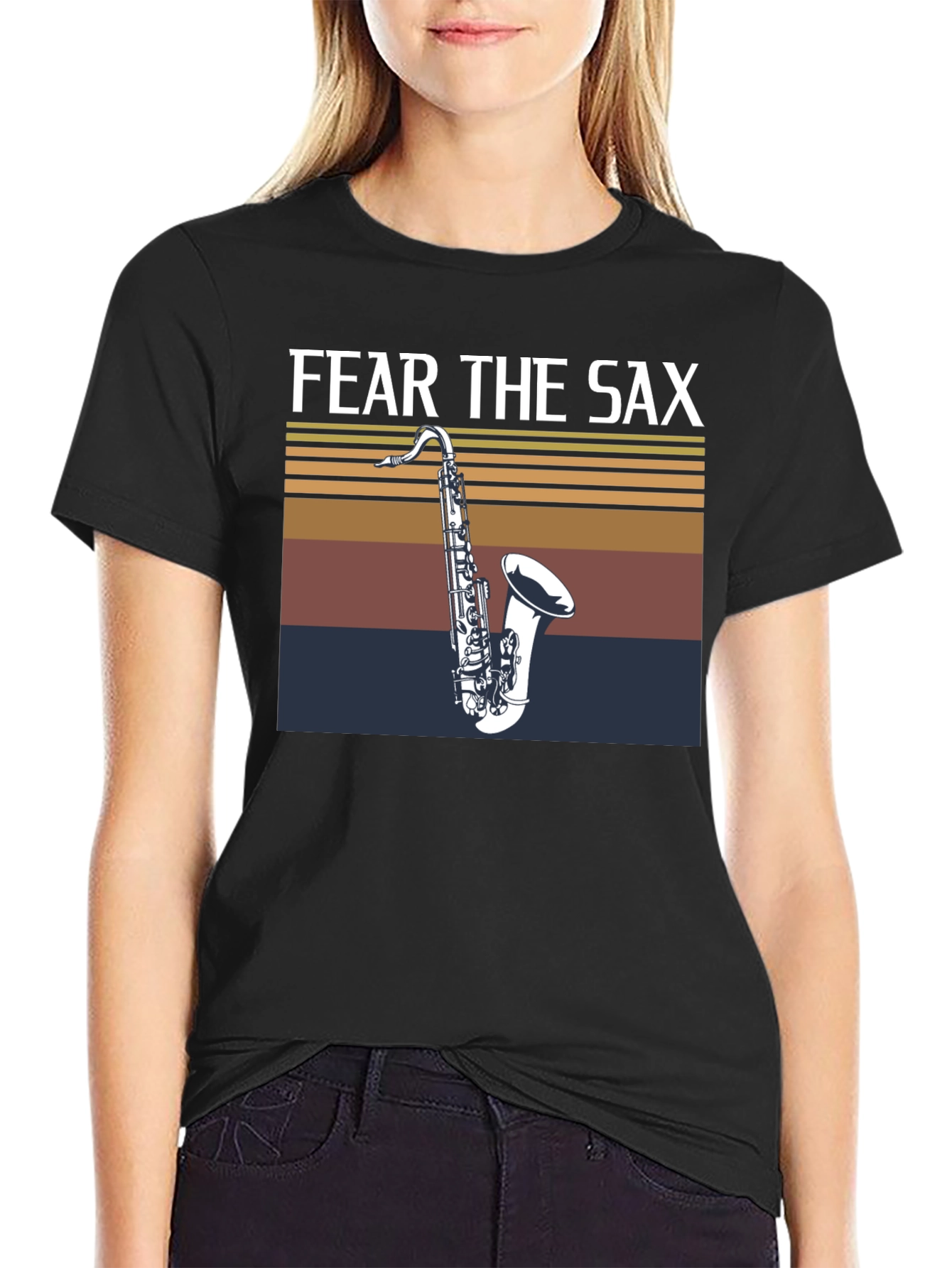 Fear the Sax T-Shirt - Musician Tee