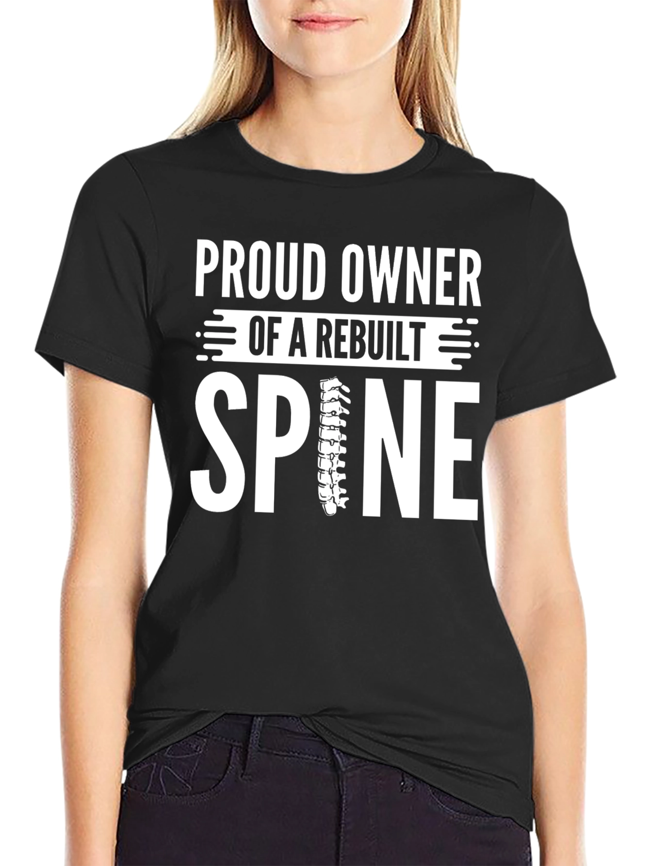 Proud Owner Rebuilt Spine Graphic Tee