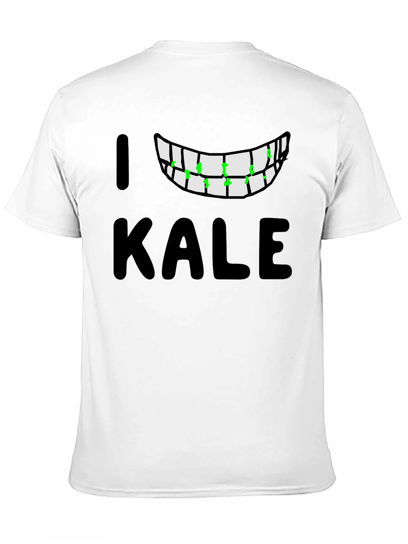 I Love Kale T-Shirt - Funny Vegan Graphic Tee