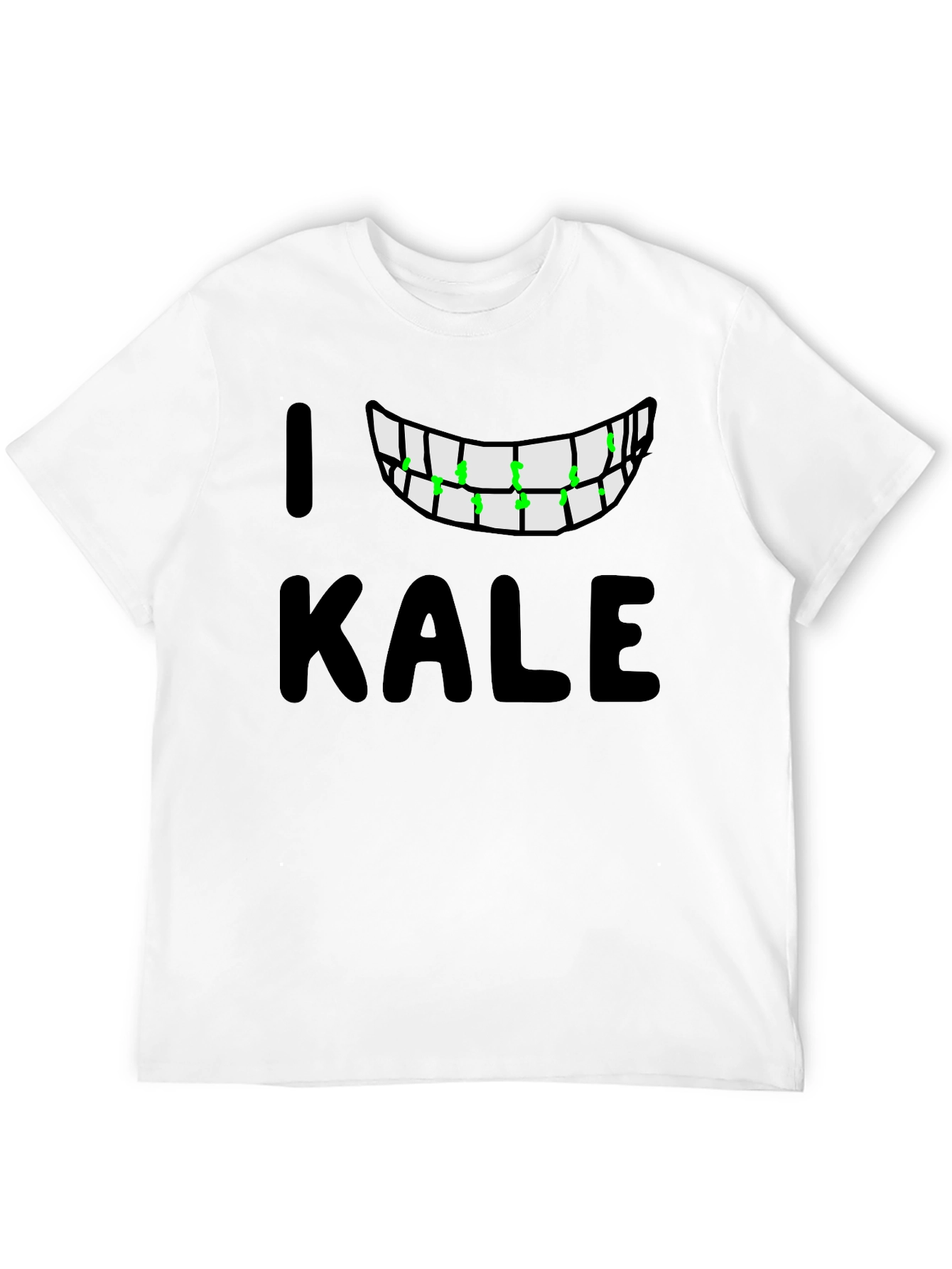 I Love Kale T-Shirt - Funny Vegan Graphic Tee
