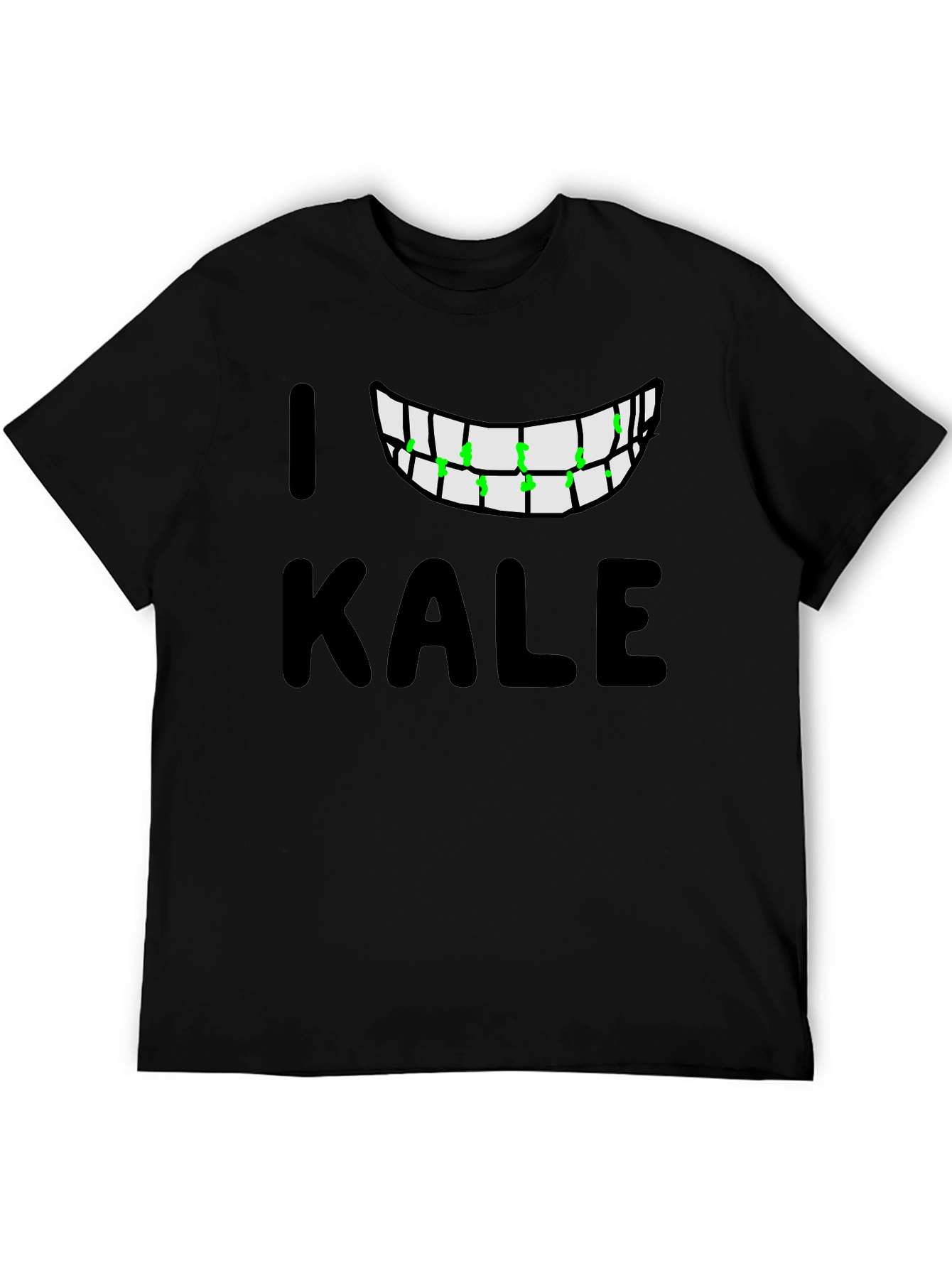 I Love Kale T-Shirt - Funny Vegan Graphic Tee