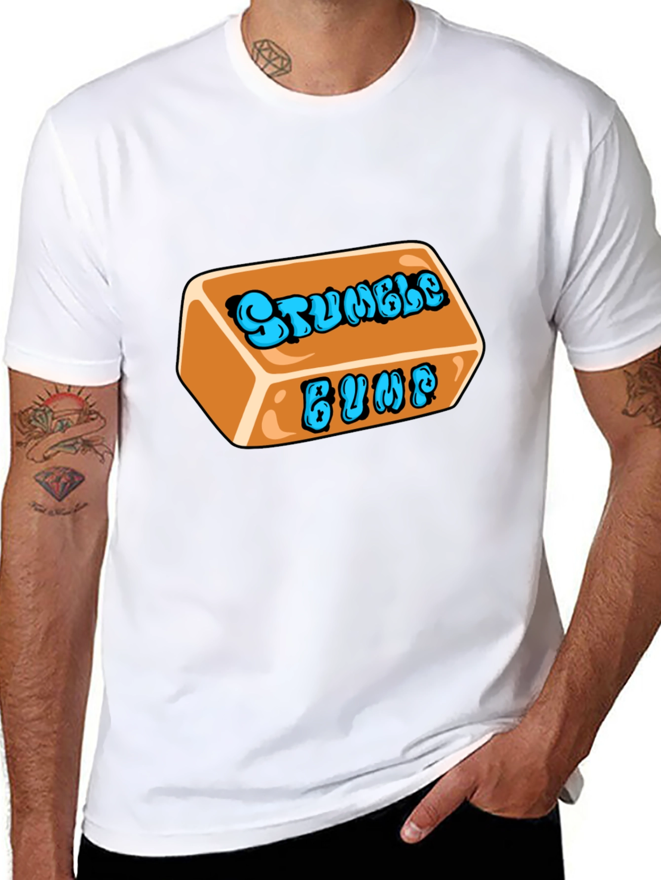 Stumble Guys Graphic T-Shirt - Black