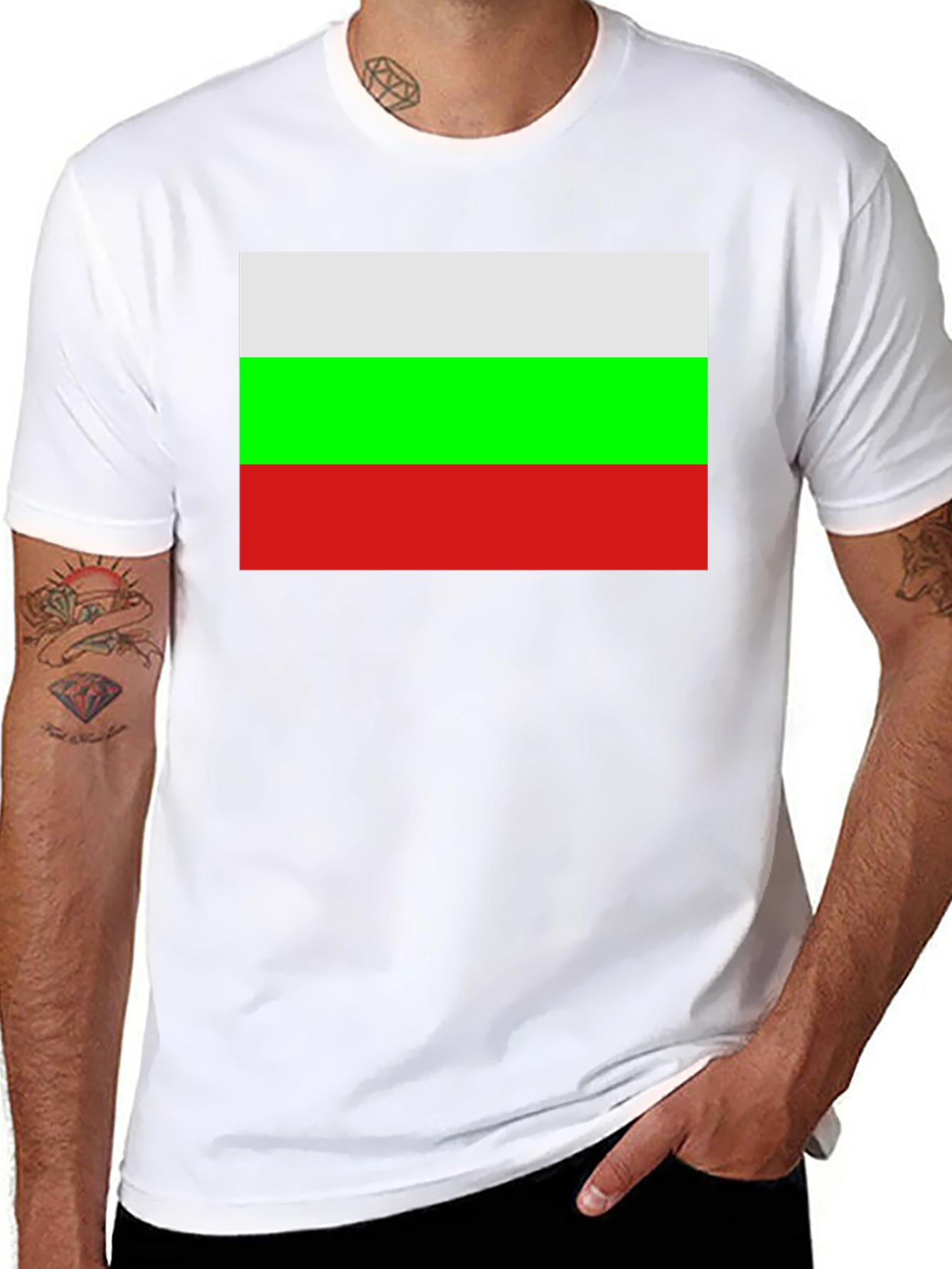 Bulgaria Flag T-Shirt - Show Your Pride!