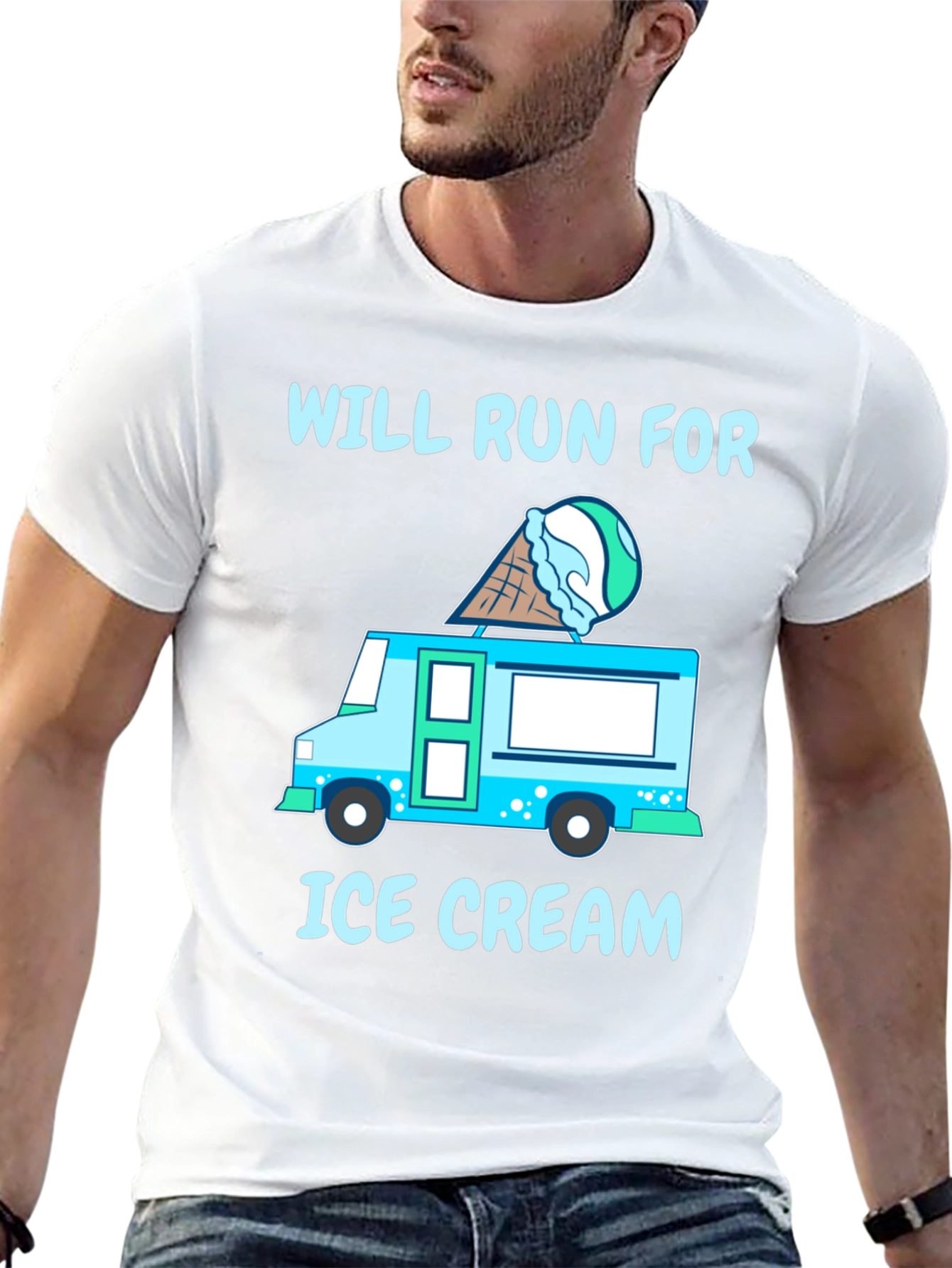Will Run For Ice Cream T-Shirt
