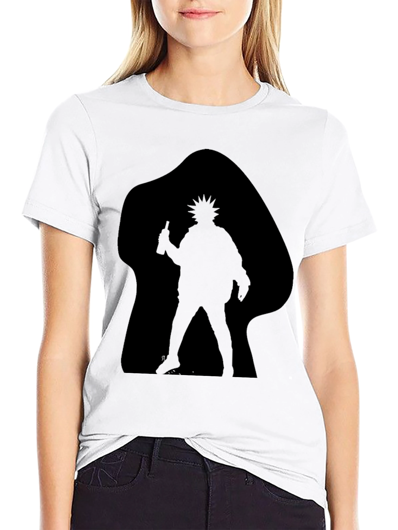 Silhouette Rick Black T-Shirt
