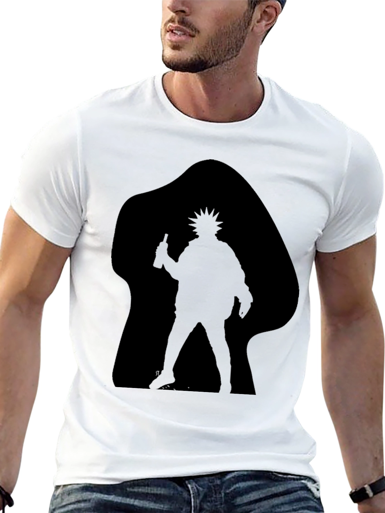 Silhouette Rick Black T-Shirt