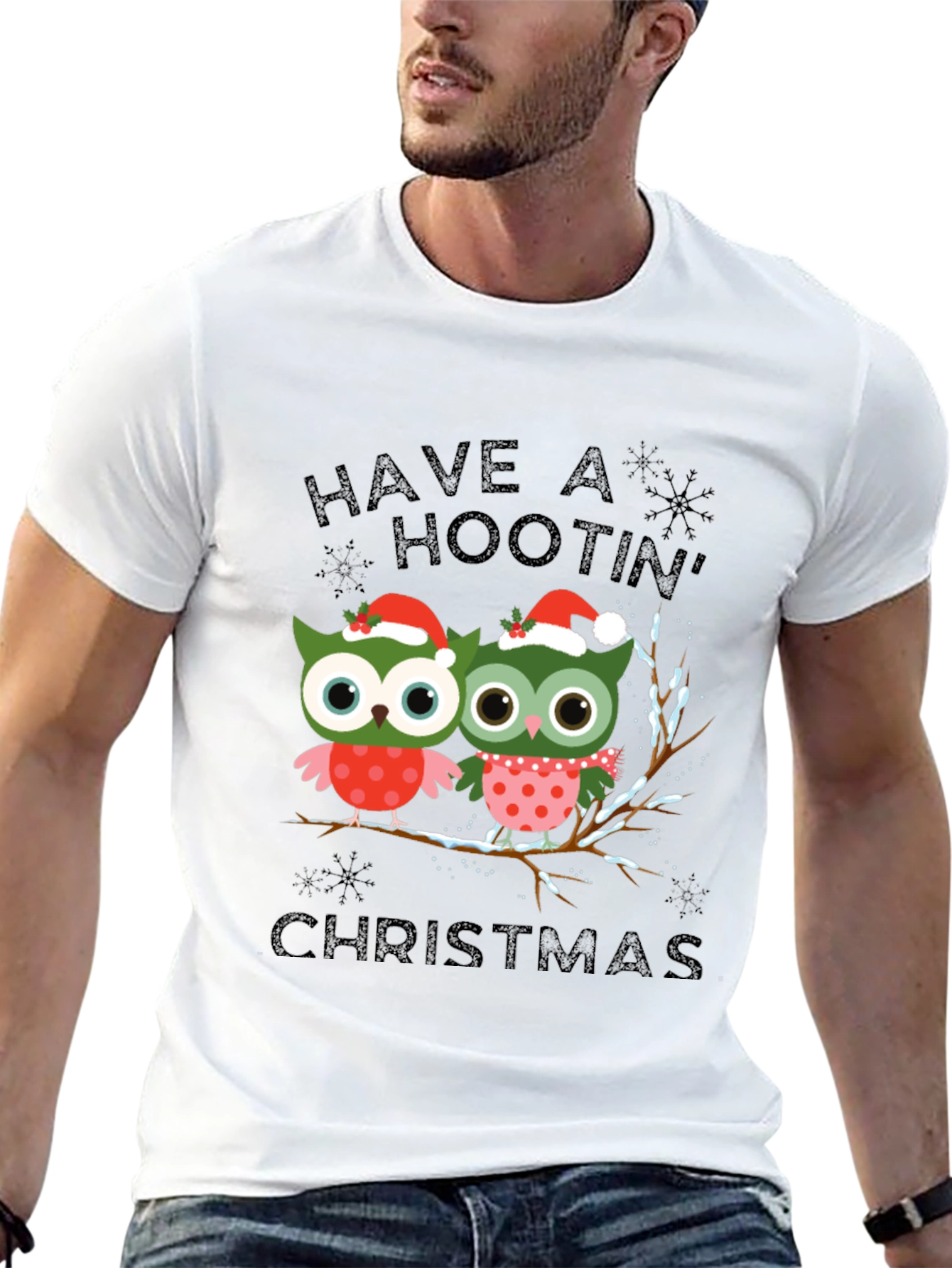 Have A Hootin Christmas Owl T-Shirt