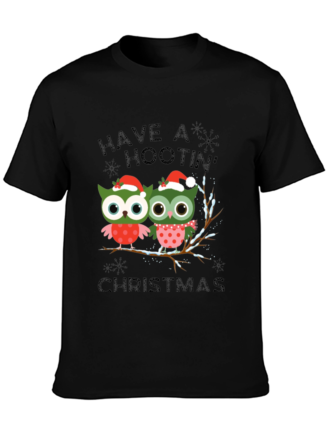 Have A Hootin Christmas Owl T-Shirt