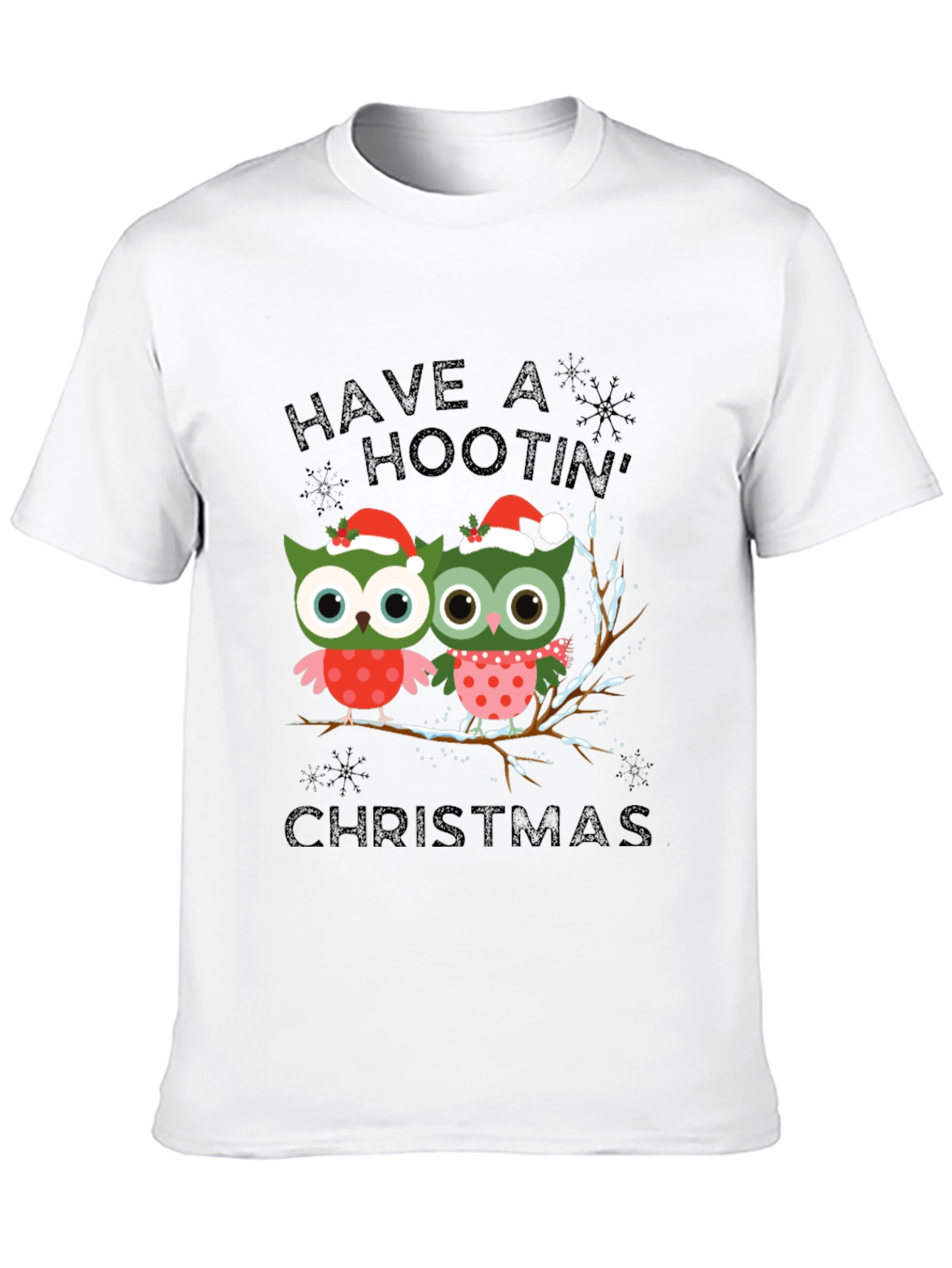 Have A Hootin Christmas Owl T-Shirt
