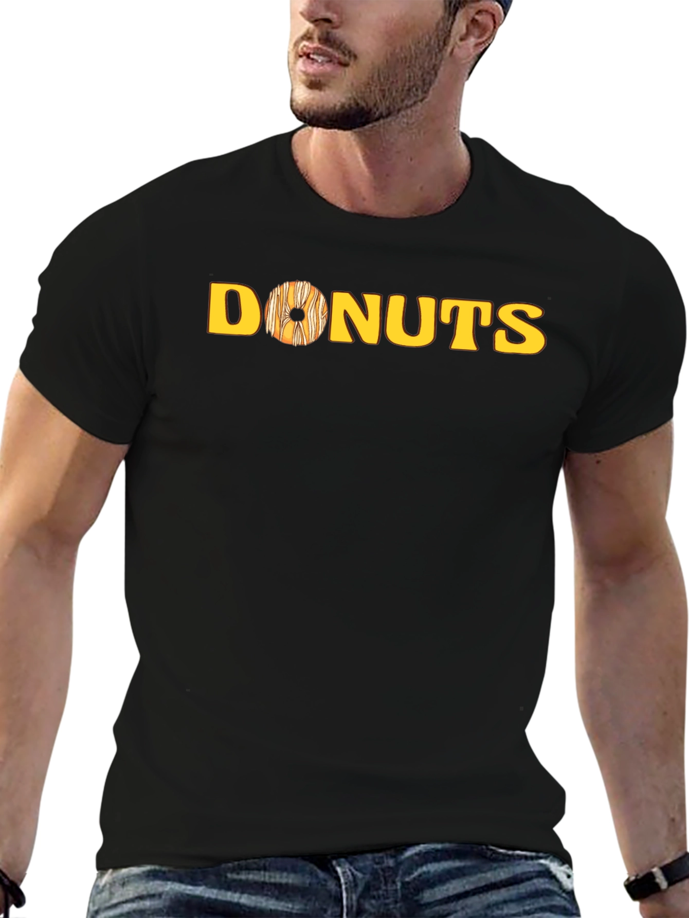 Donuts Graphic T-Shirt - Casual Style