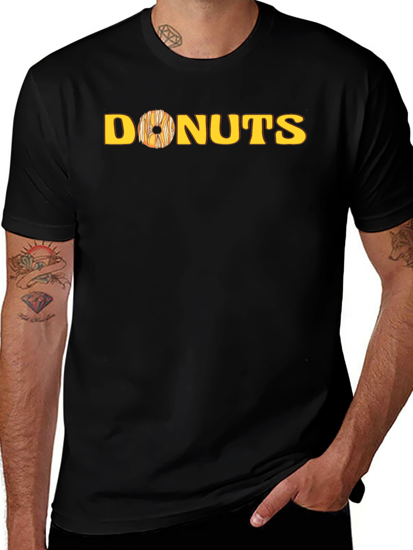 Donuts Graphic T-Shirt - Casual Style