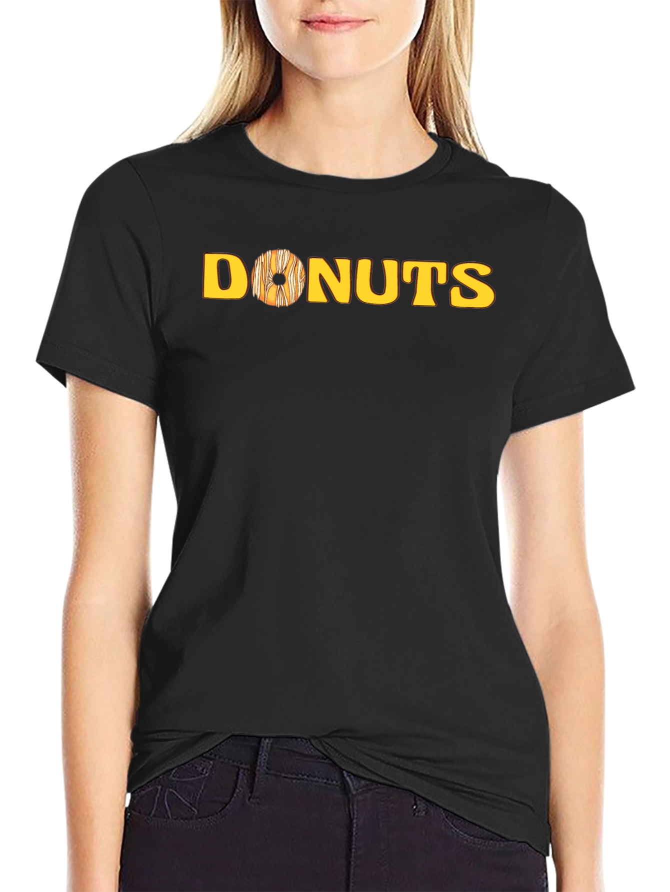 Donuts Graphic T-Shirt - Casual Style