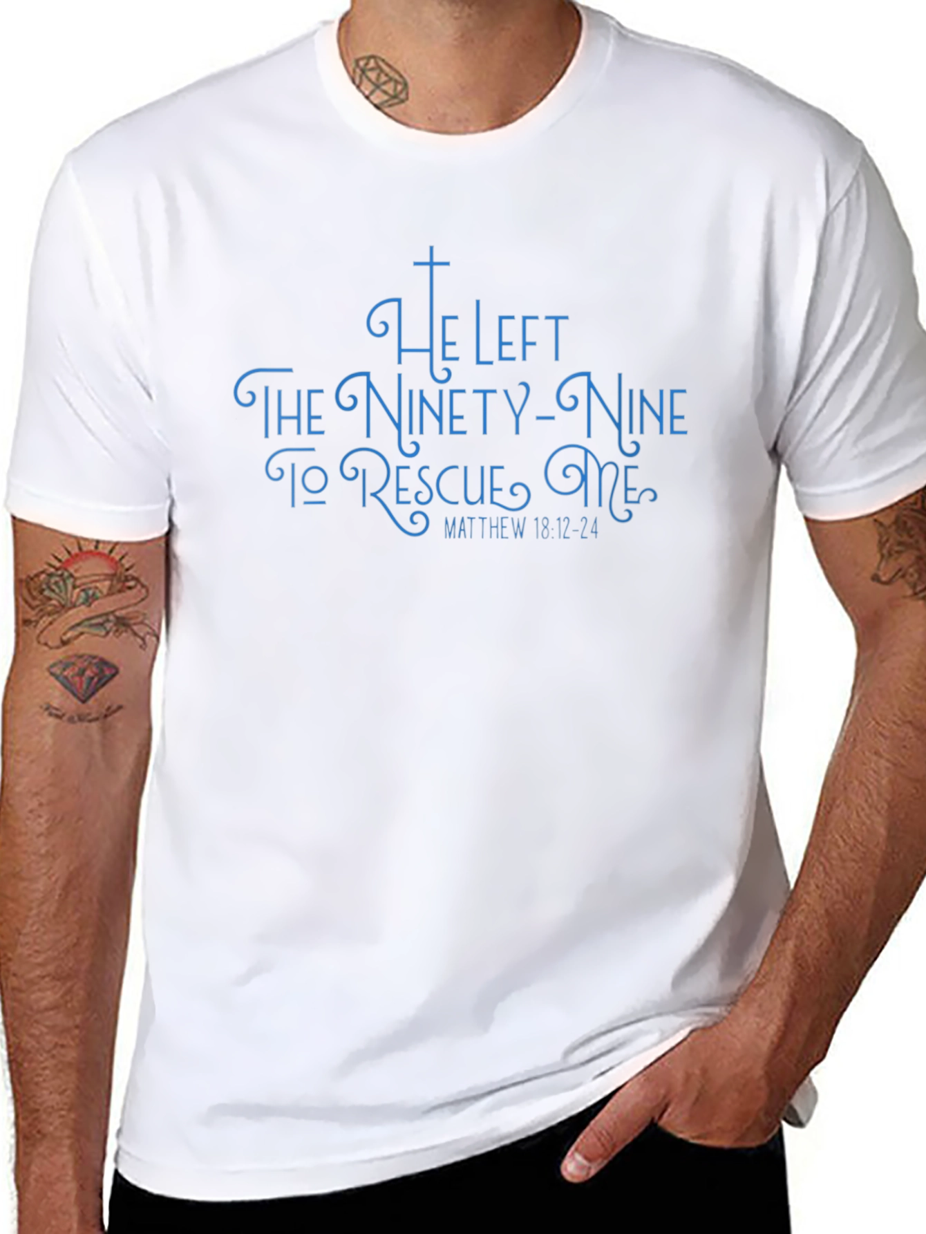 He Left the Ninety-Nine Graphic Tee