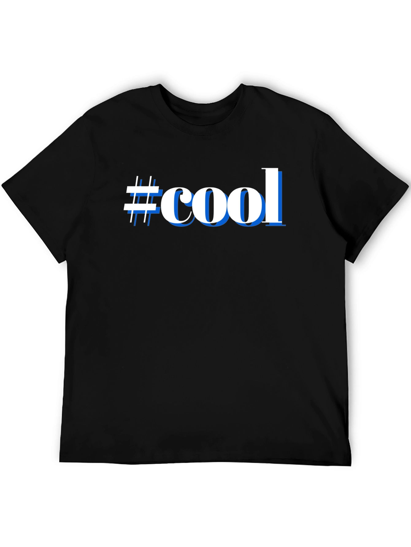 Cool Graphic T-Shirt - Mens Black Tee