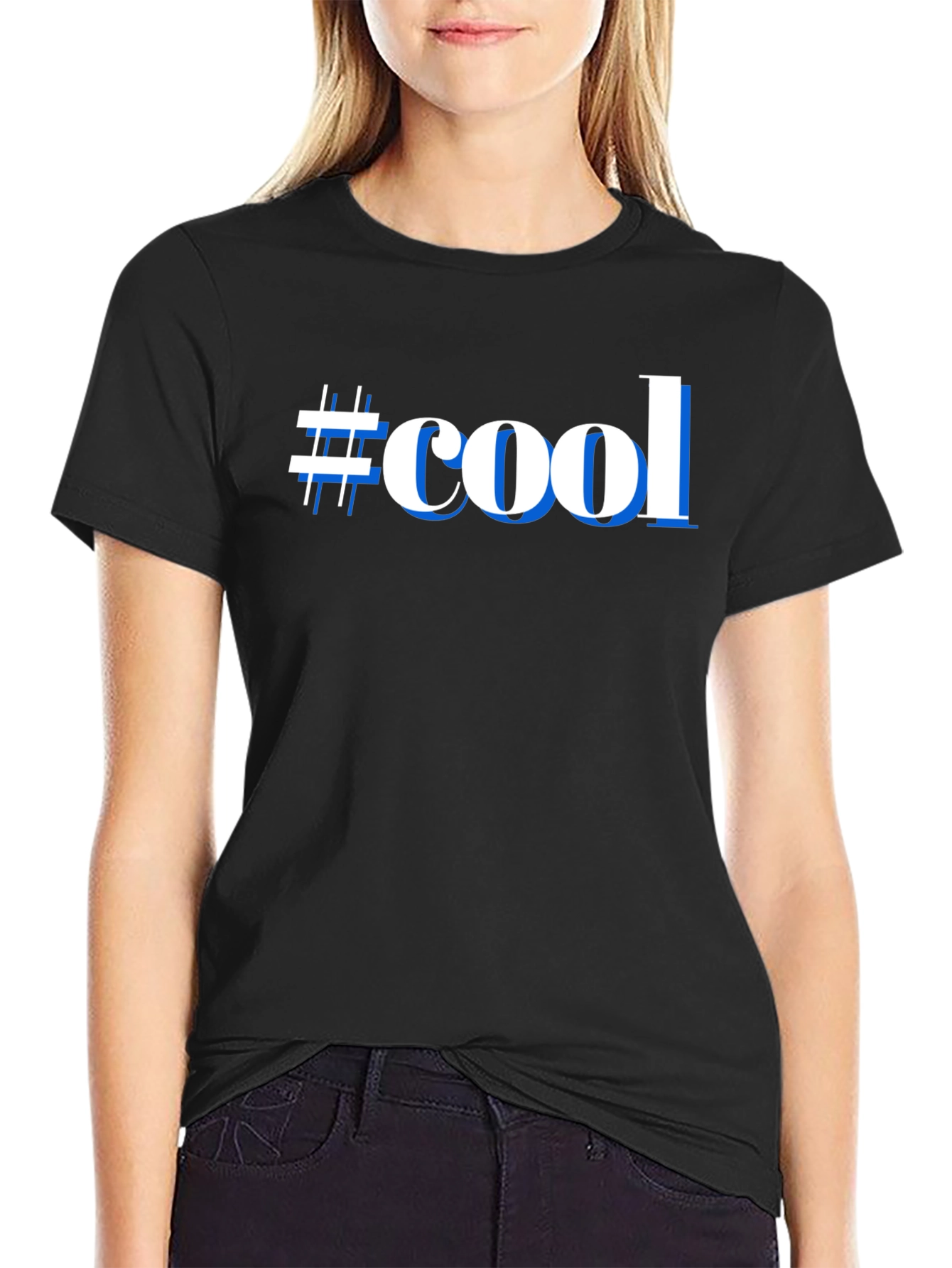 Cool Graphic T-Shirt - Mens Black Tee