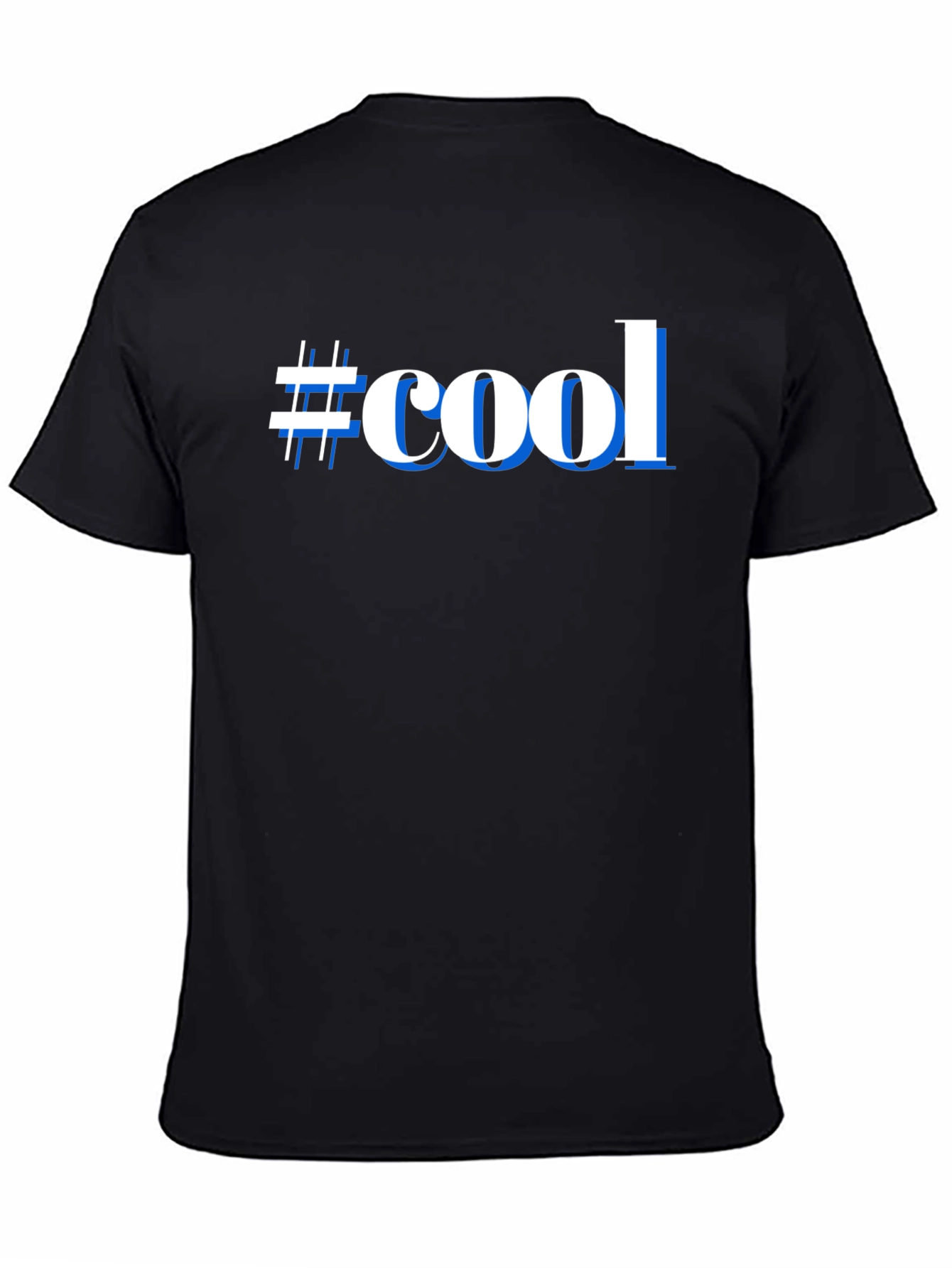Cool Graphic T-Shirt - Mens Black Tee