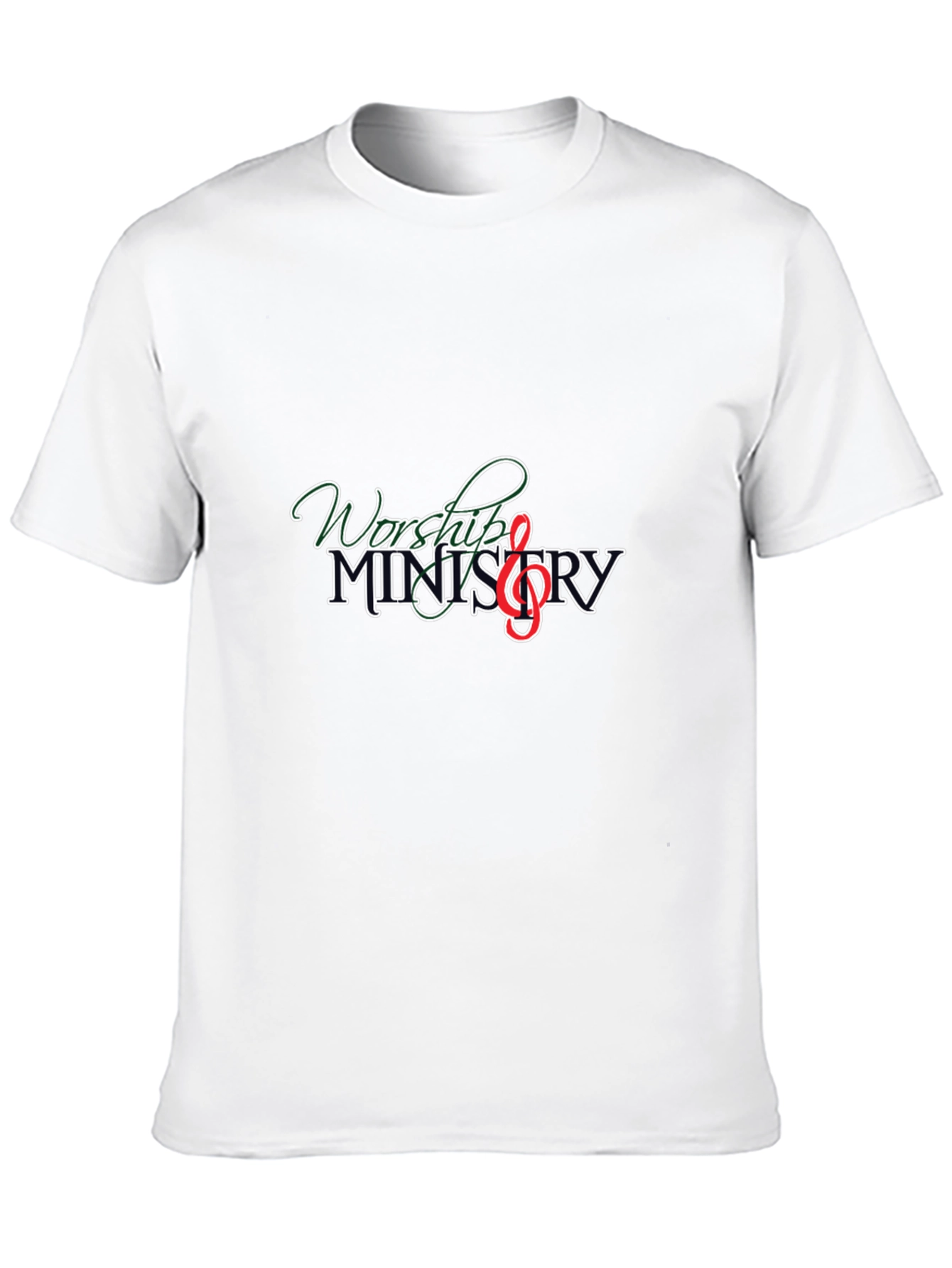 Worship Ministry Black Graphic Tee