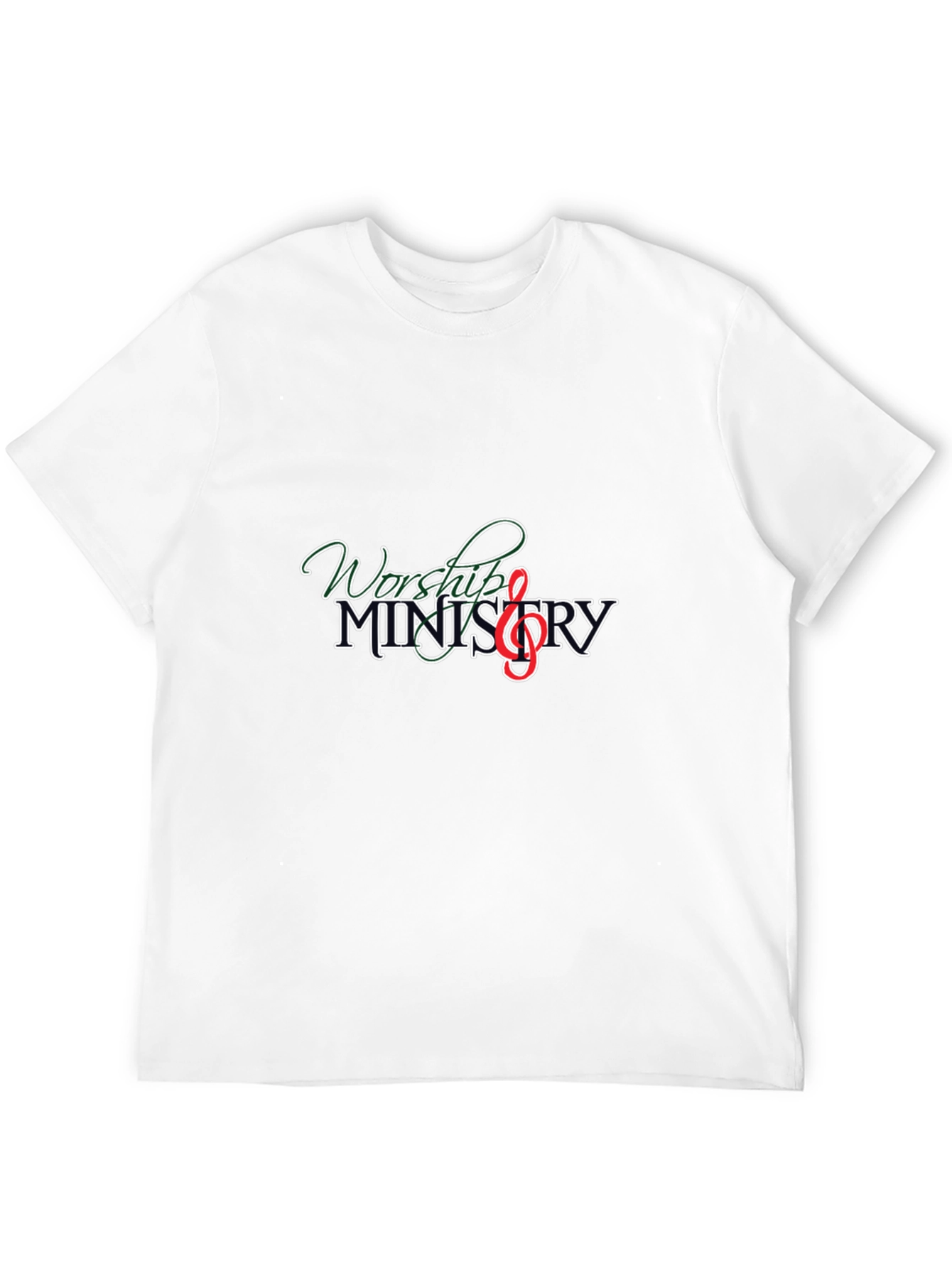 Worship Ministry Black Graphic Tee