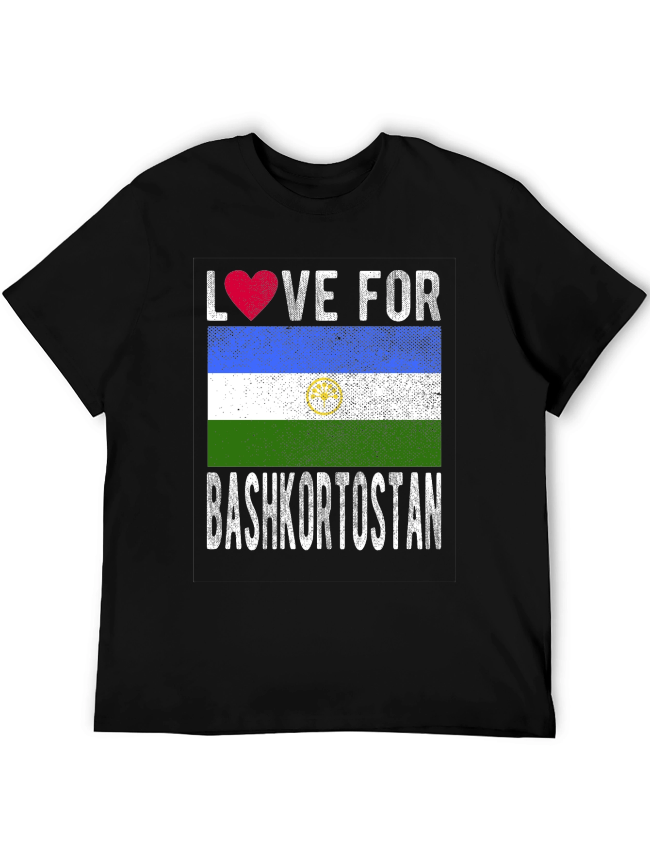 Love for Bashkortostan Flag T-Shirt