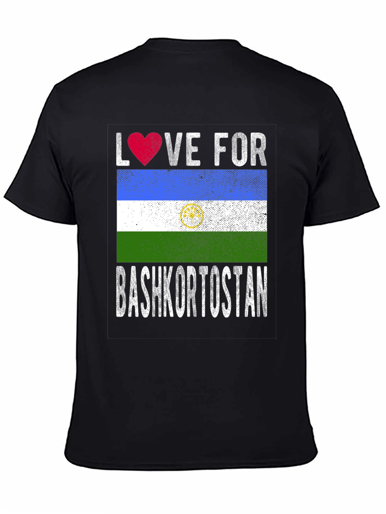 Love for Bashkortostan Flag T-Shirt