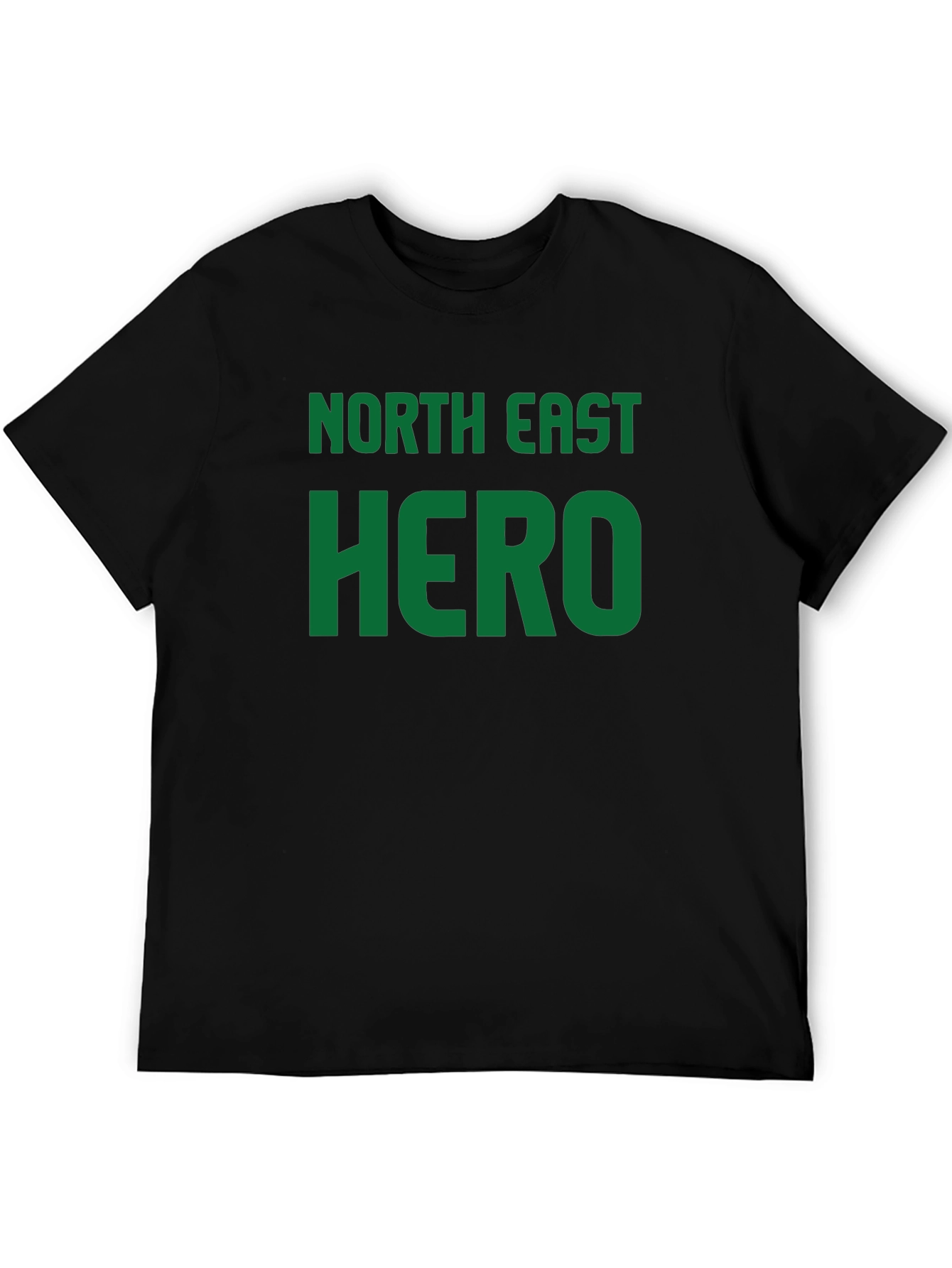 North East Hero Graphic T-Shirt - Black
