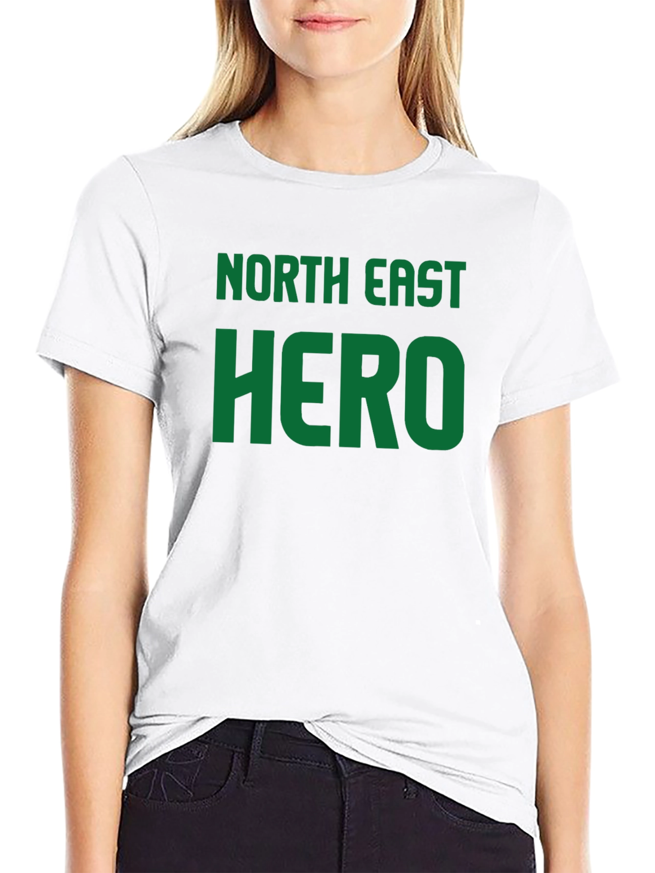 North East Hero Graphic T-Shirt - Black