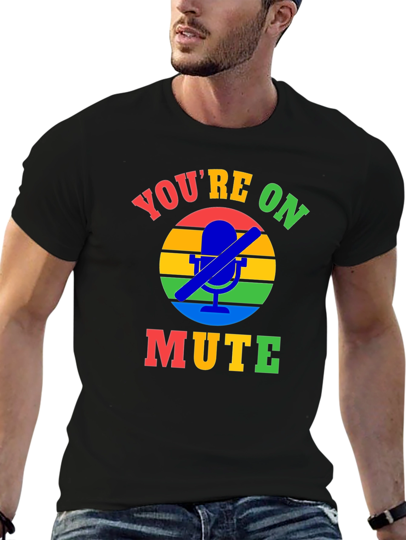 Youre On Mute Black T-Shirt
