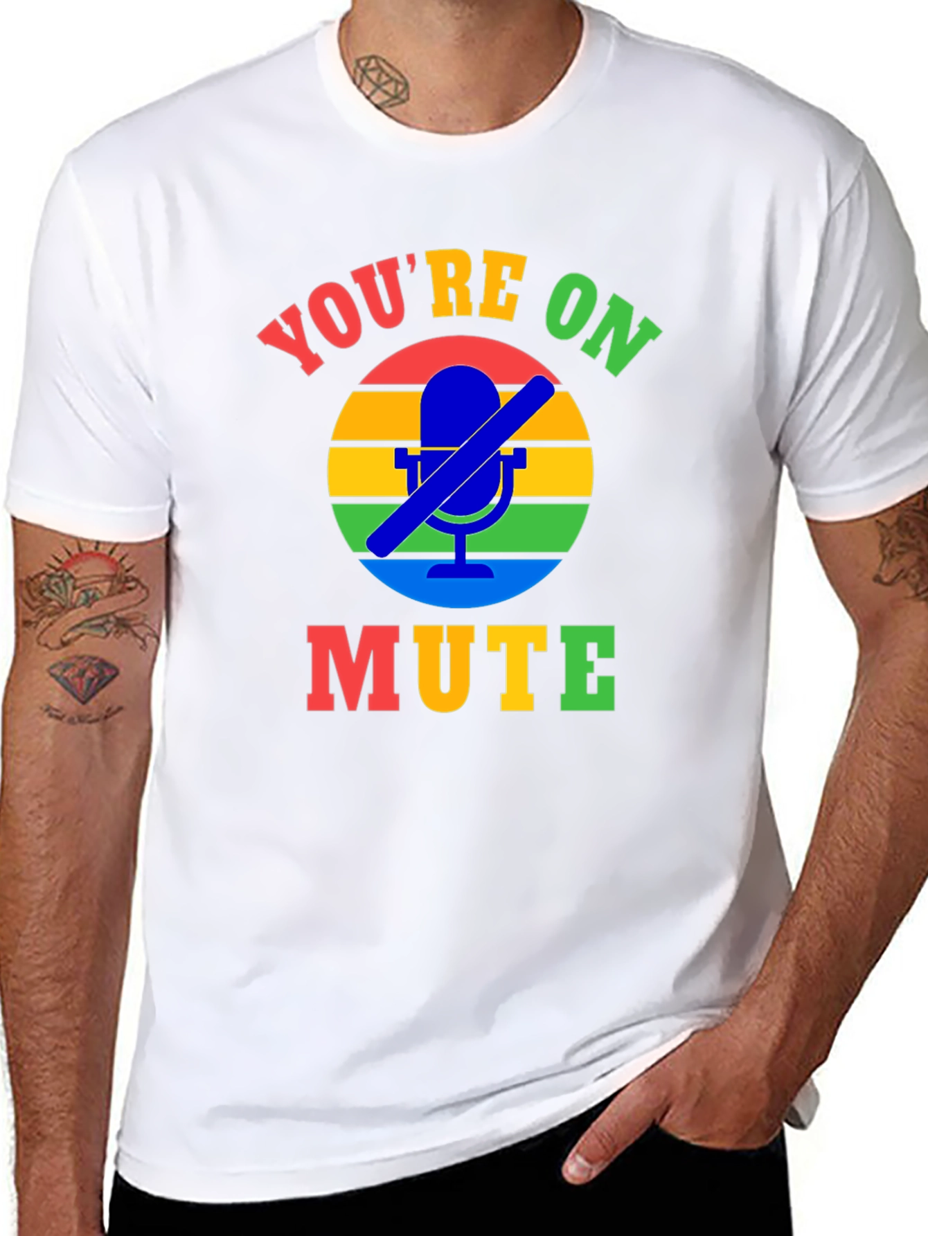 Youre On Mute Black T-Shirt