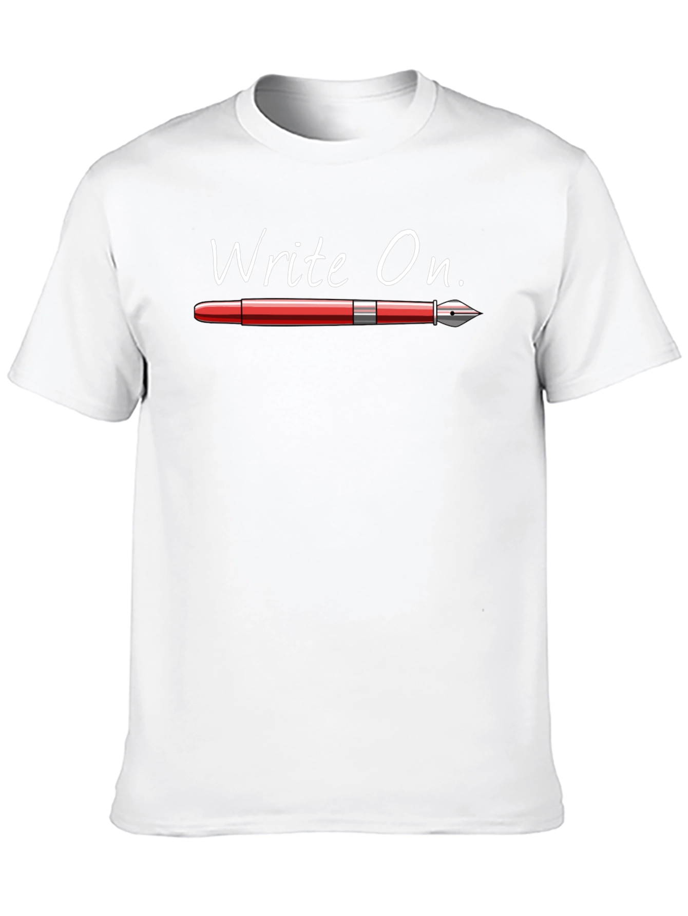 Write On Graphic T-Shirt - Black Cotton Tee