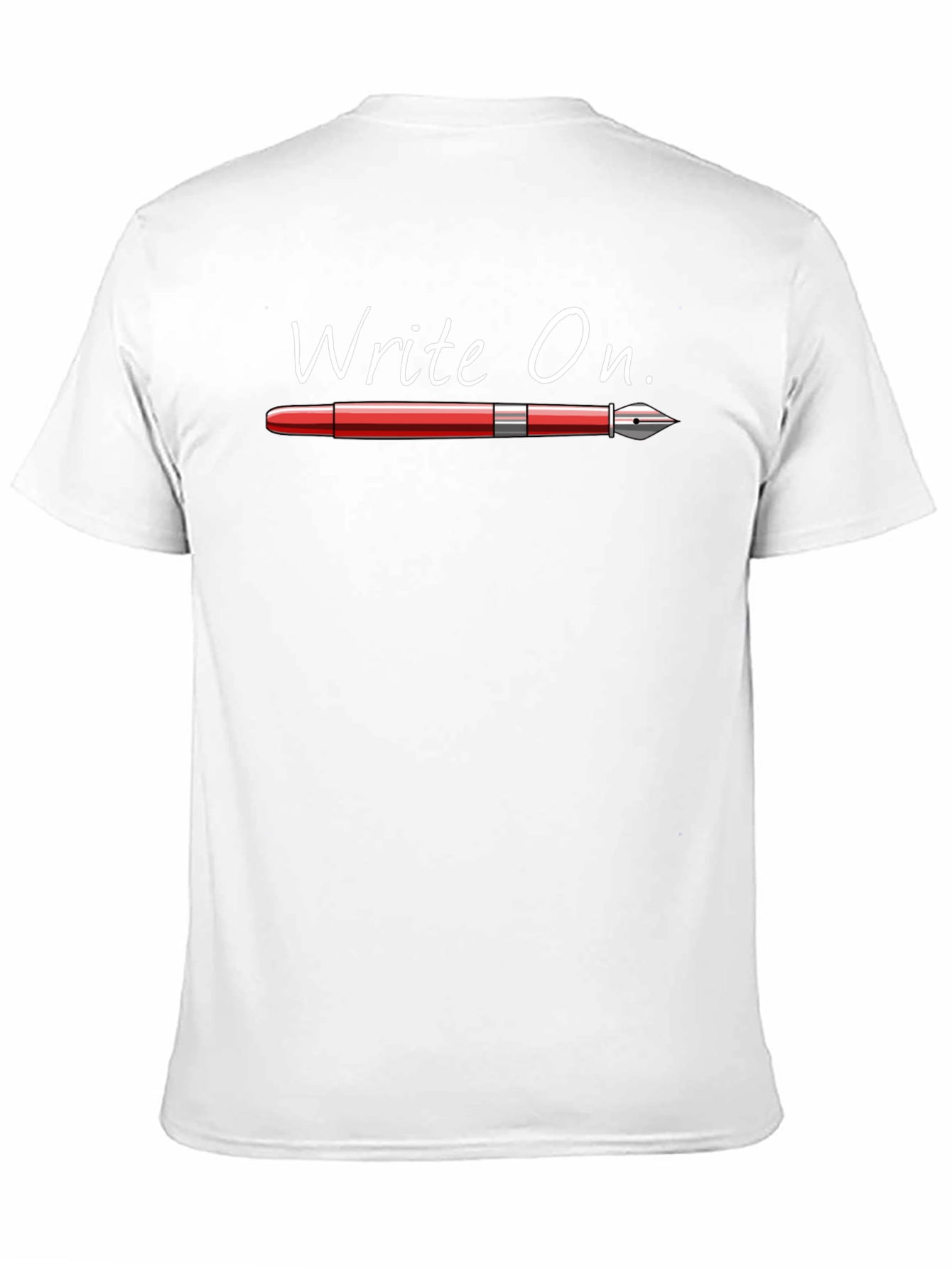 Write On Graphic T-Shirt - Black Cotton Tee