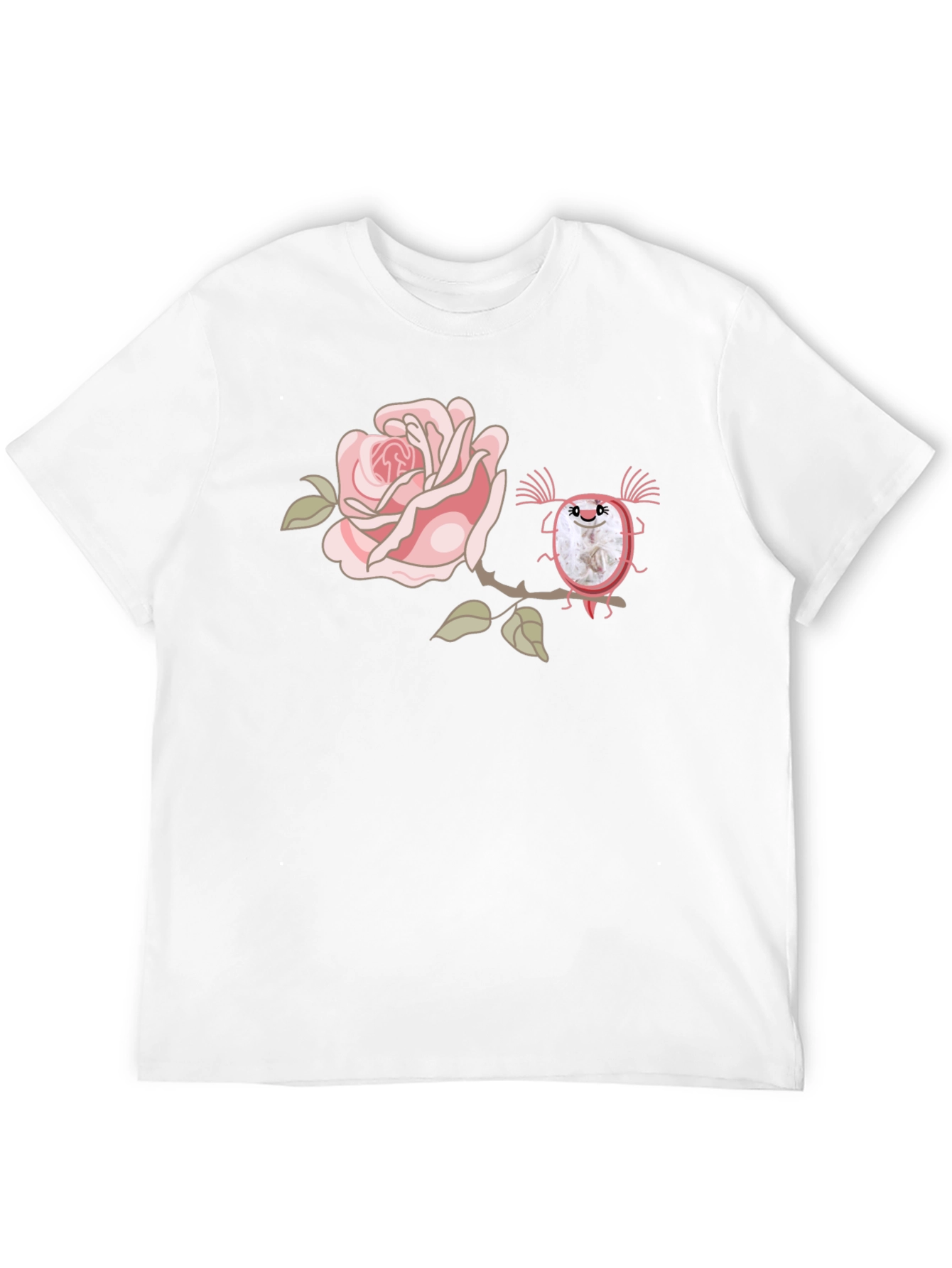 Rose & Creature Graphic Black T-Shirt