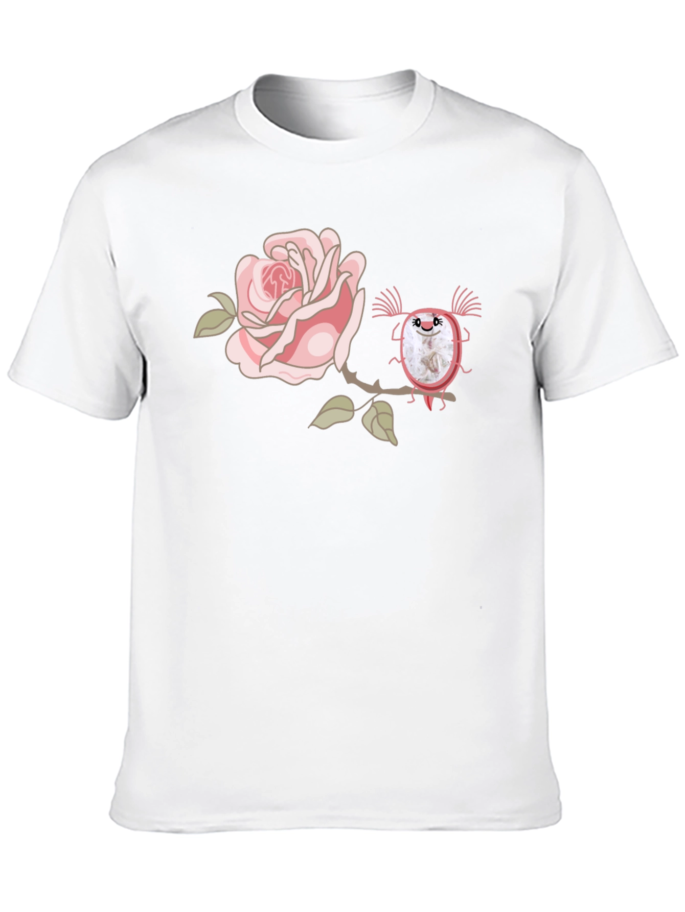 Rose & Creature Graphic Black T-Shirt