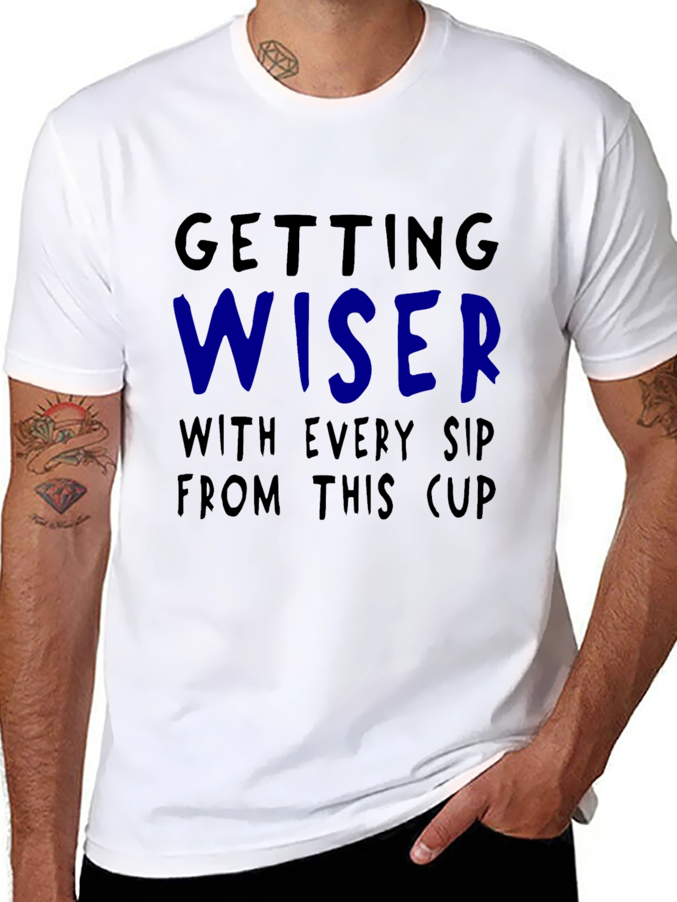 Getting Wiser With Every Sip T-Shirt