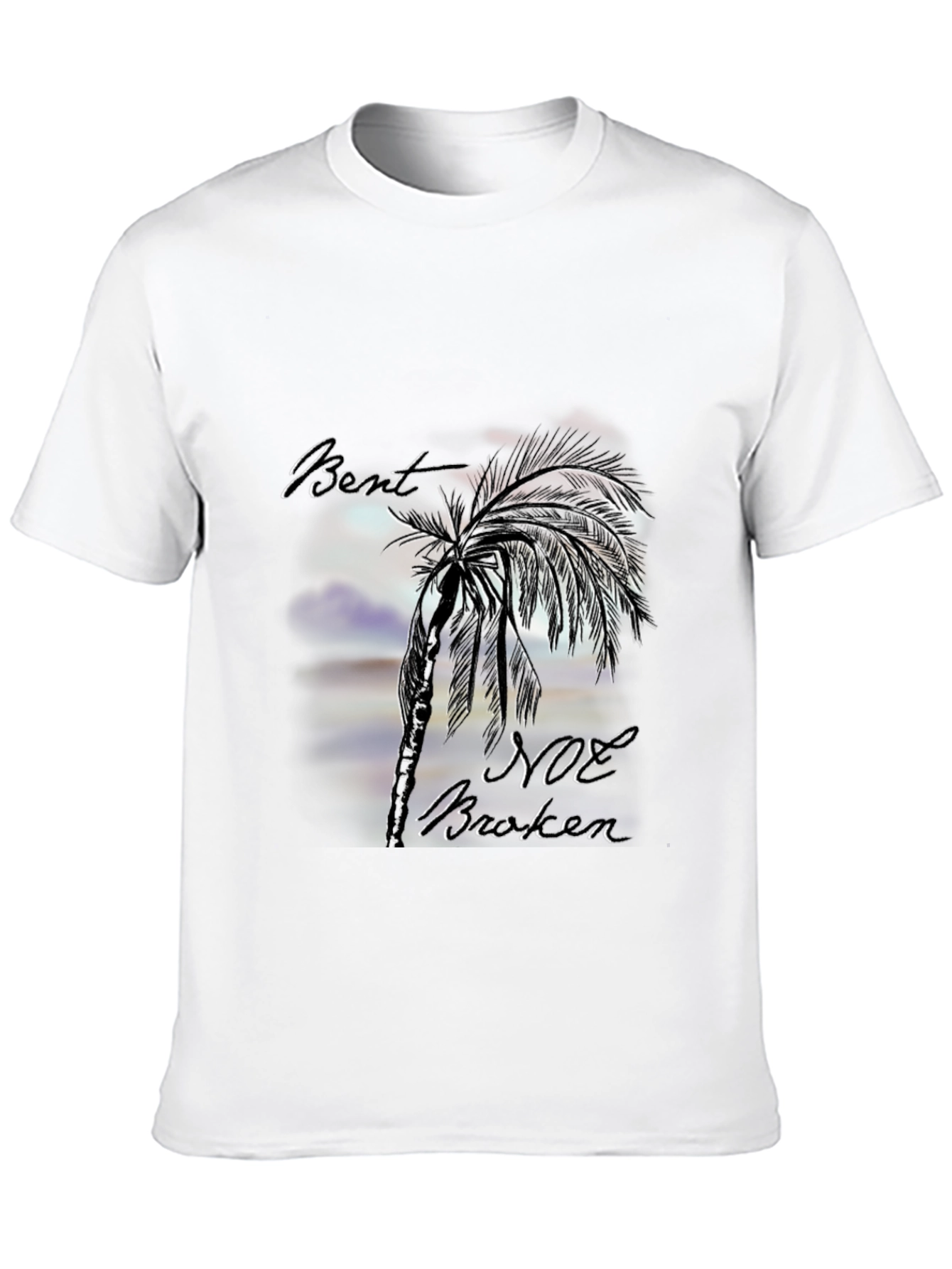 Bent Not Broken Palm Tree T-Shirt