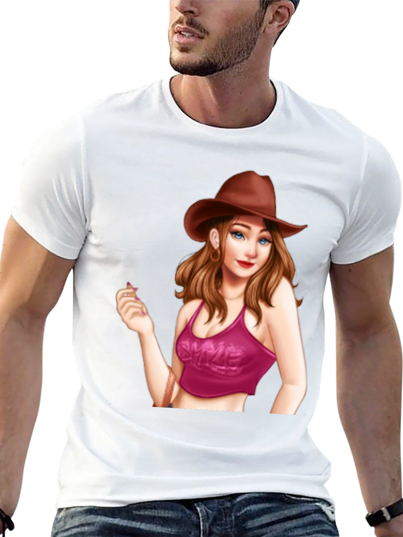 Cowgirl Graphic T-Shirt - Western Style Tee