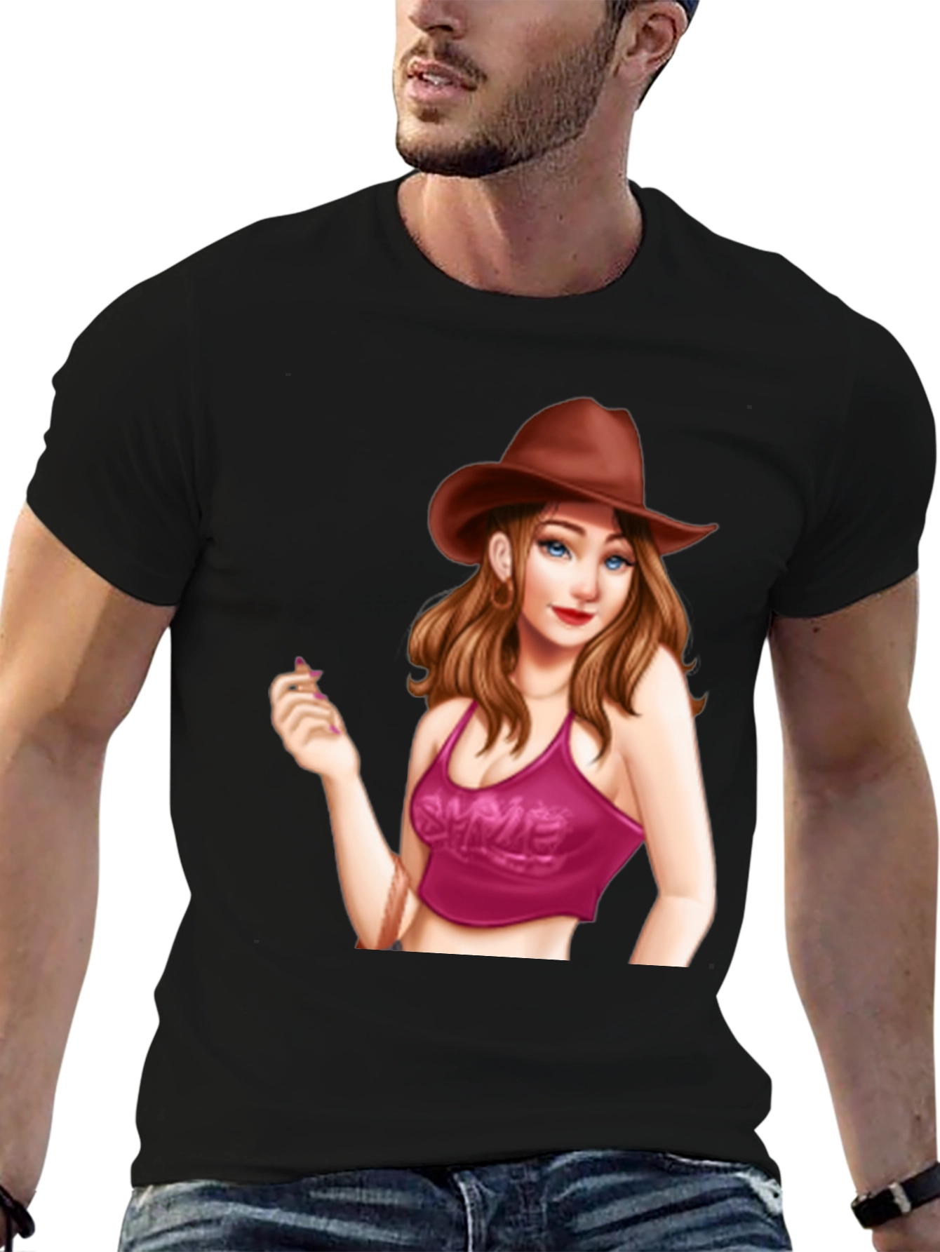 Cowgirl Graphic T-Shirt - Western Style Tee
