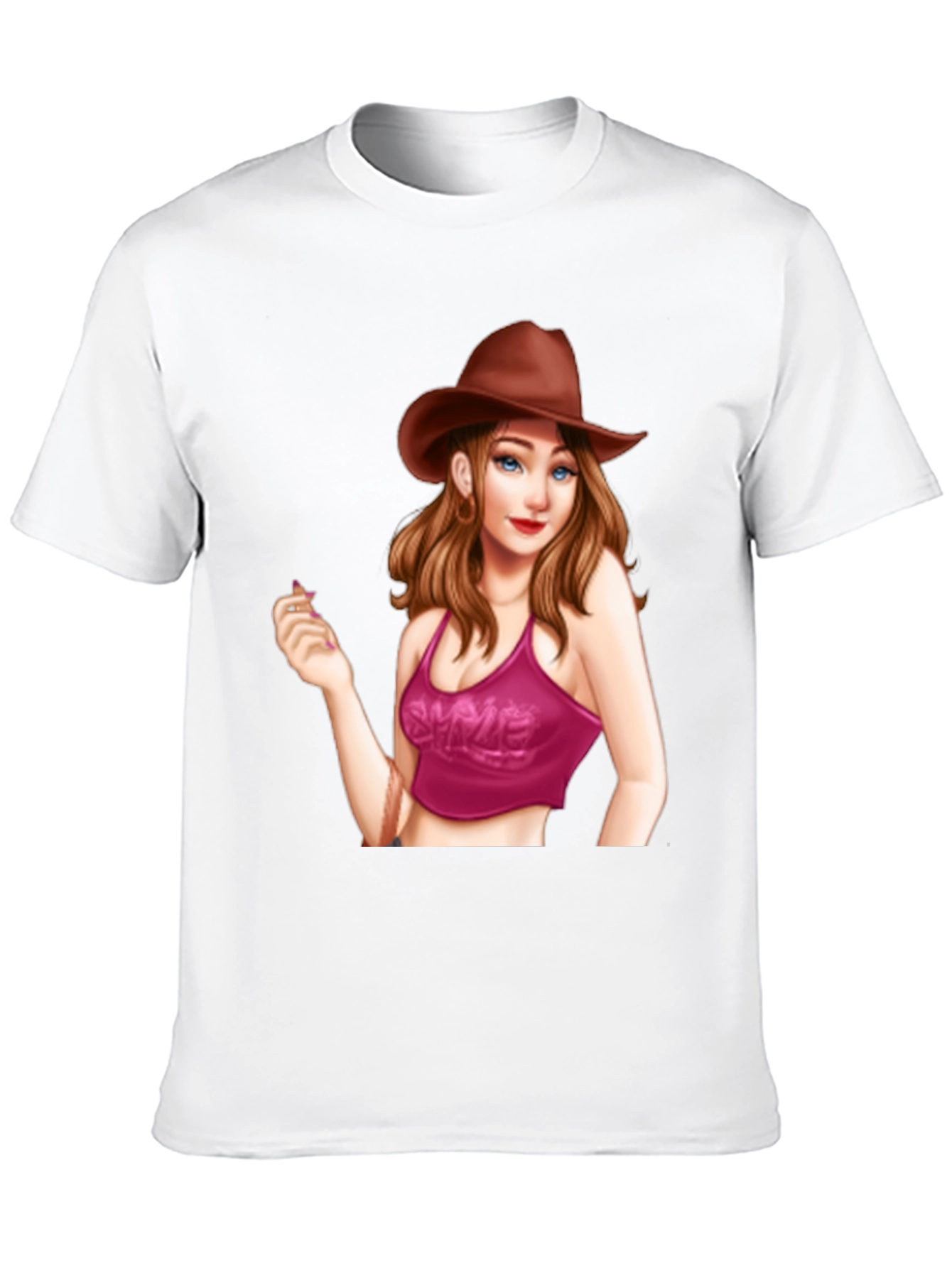 Cowgirl Graphic T-Shirt - Western Style Tee