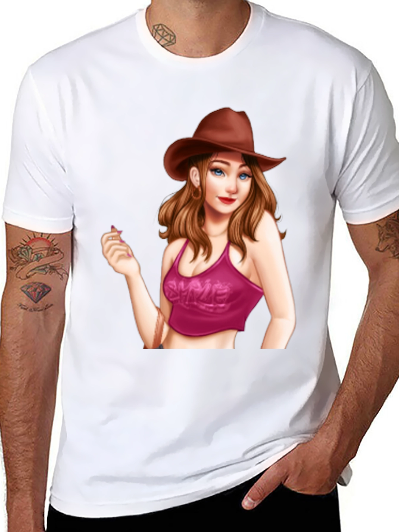 Cowgirl Graphic T-Shirt - Western Style Tee