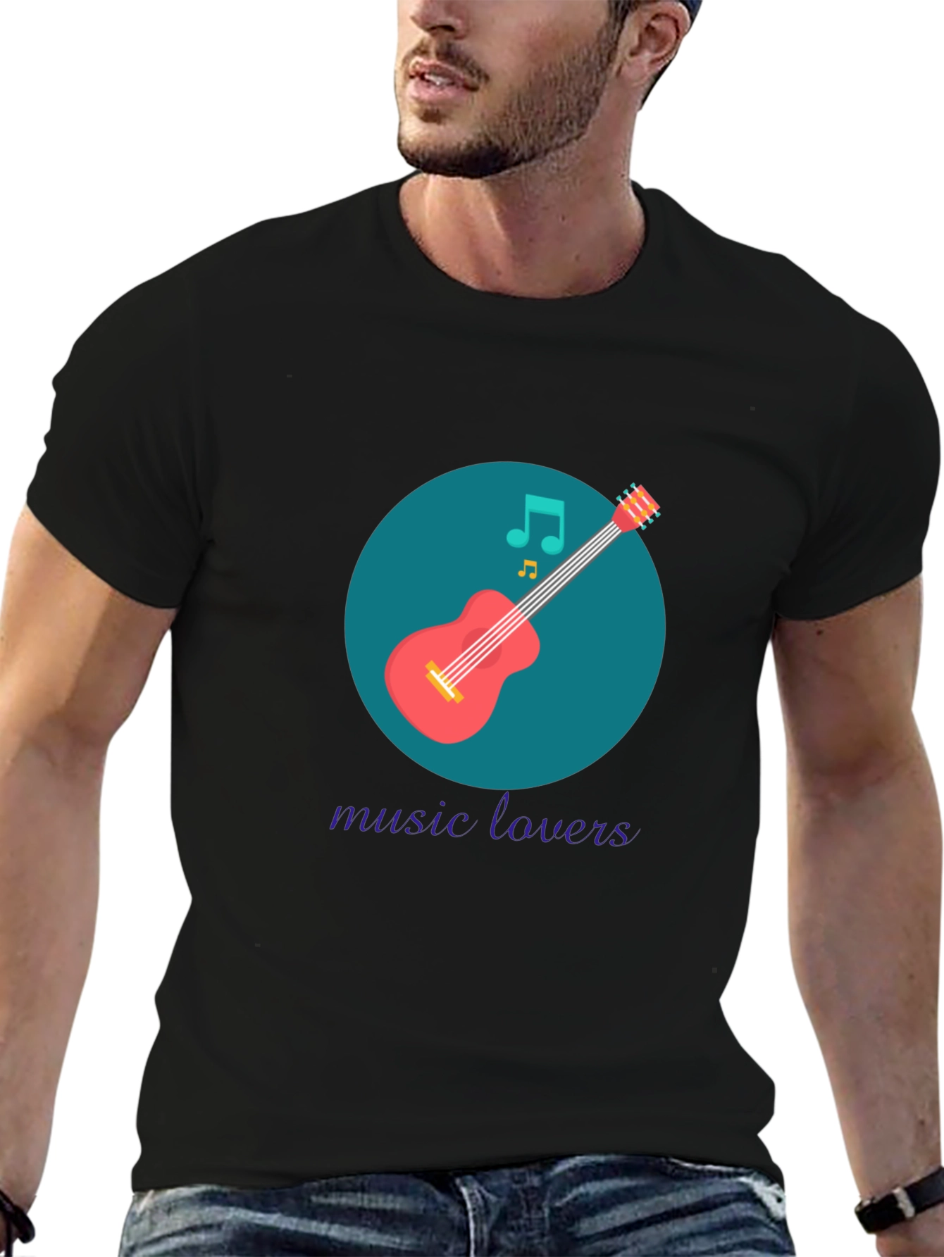 Music Lovers Graphic T-Shirt