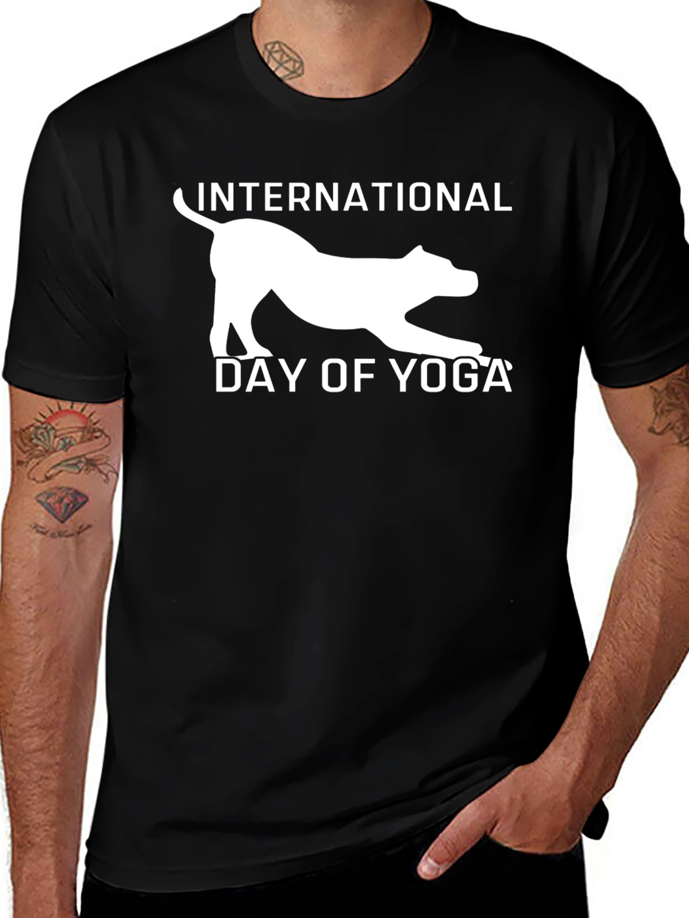 International Day of Yoga Graphic Tee