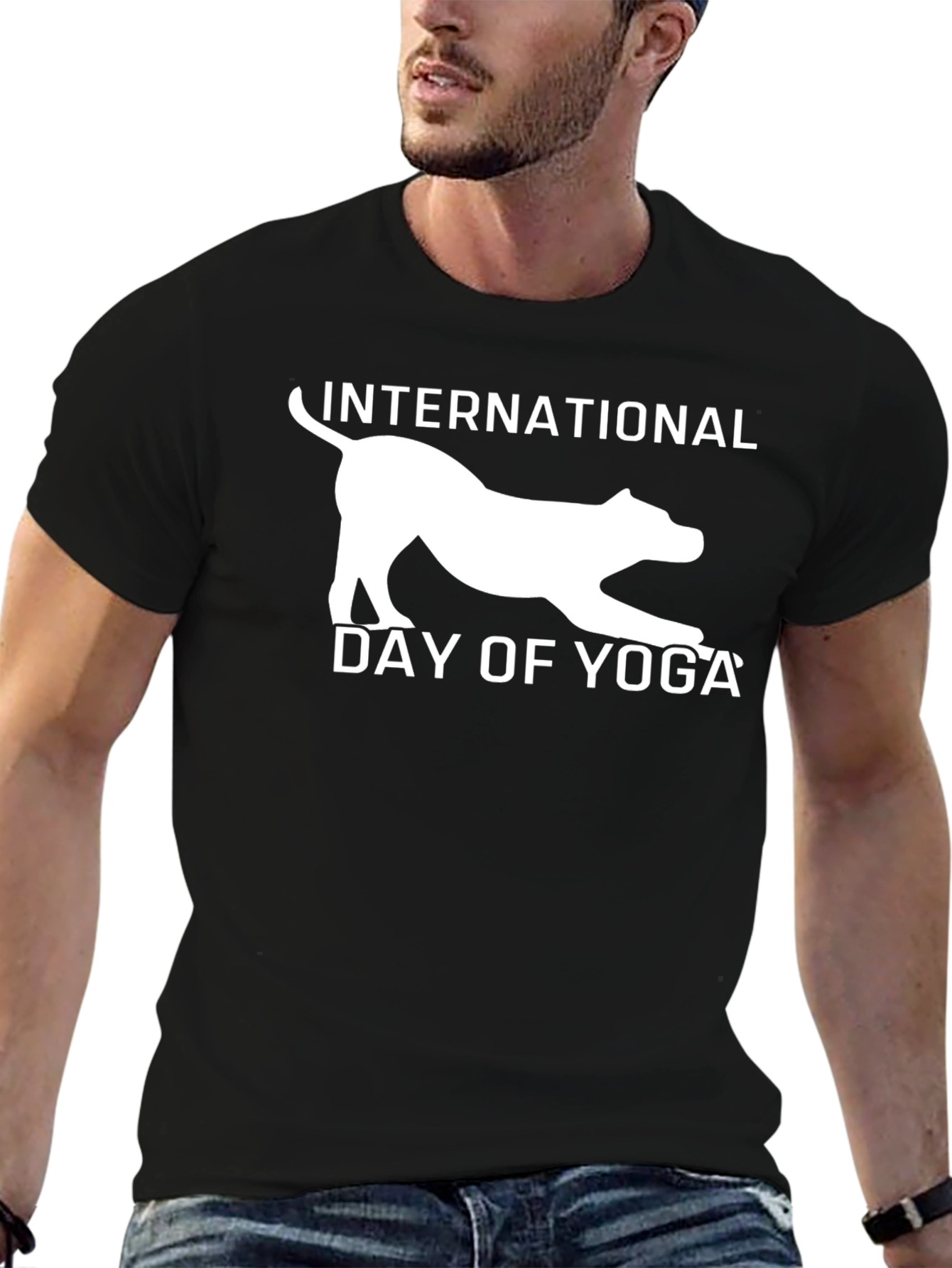 International Day of Yoga Graphic Tee