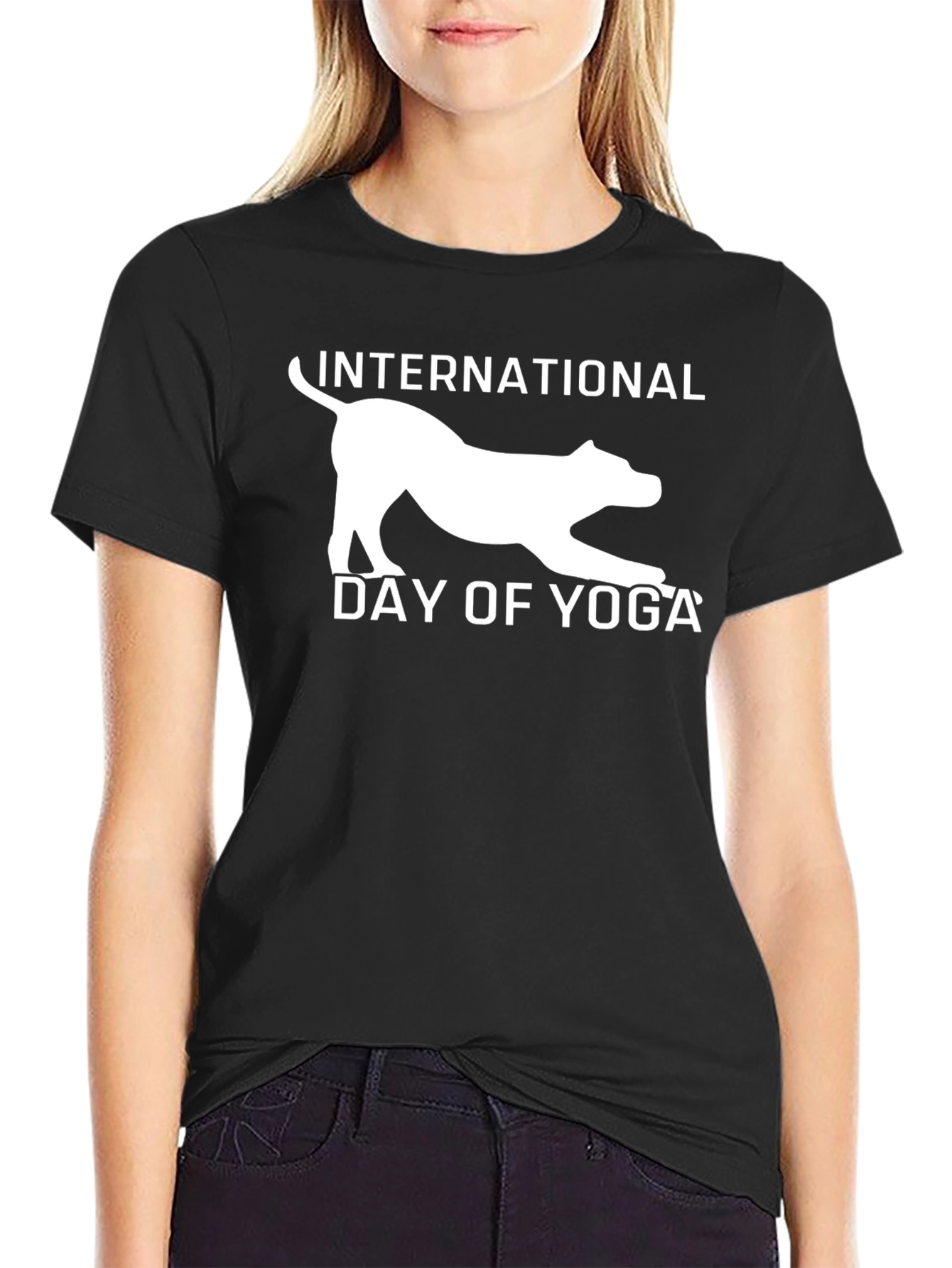 International Day of Yoga Graphic Tee